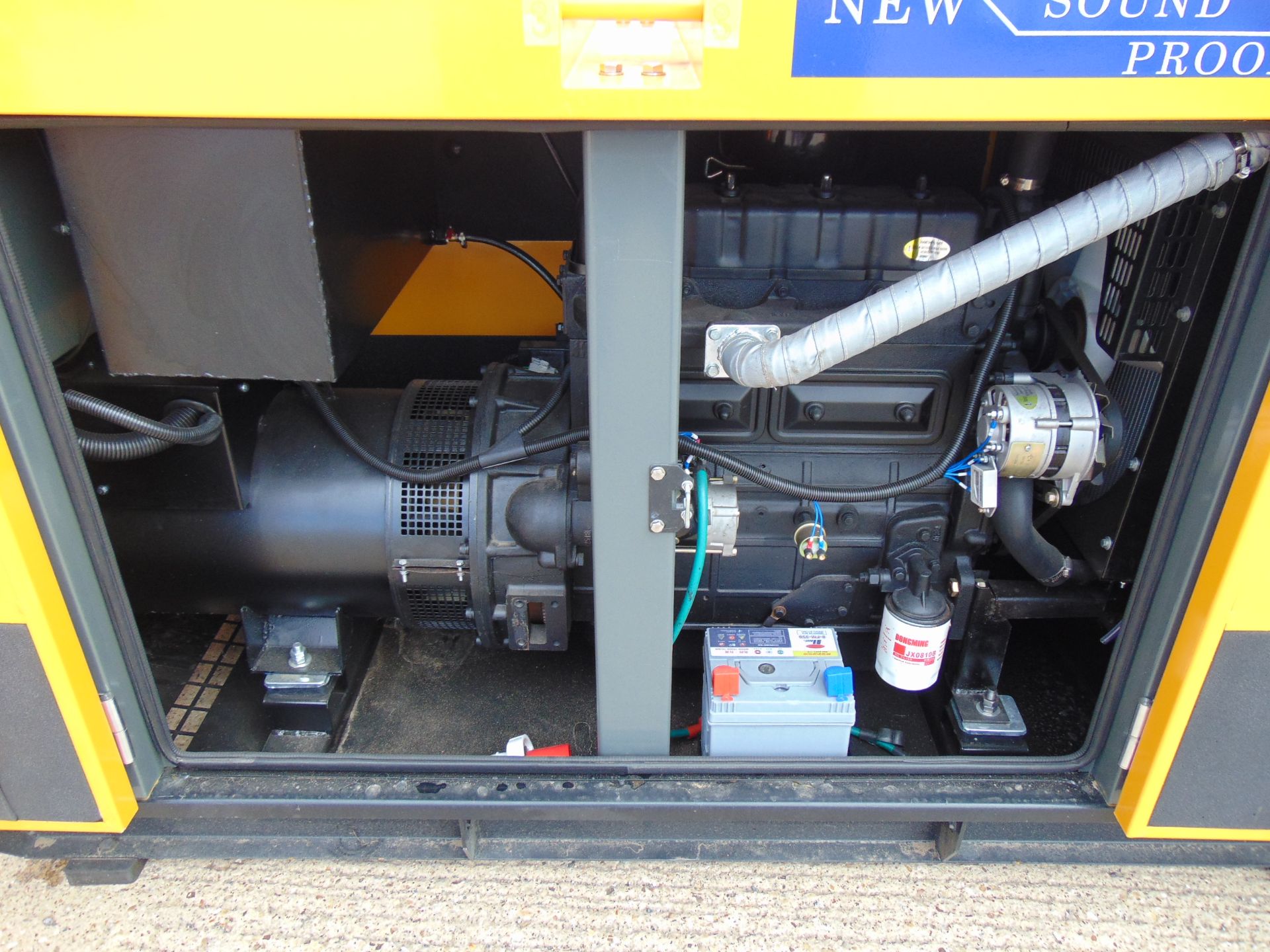 UNISSUED 40 KVA 3 Phase Silent Diesel Generator Set. This generator is 3 phase 230/400 volt 50 Hz - Image 19 of 21