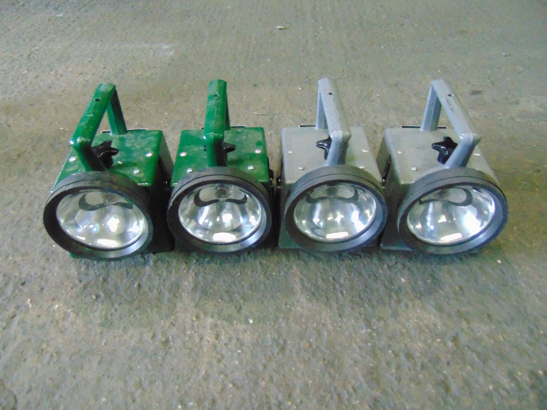 4 x Vintage Bardic Lamps / Signalling Torches as shown