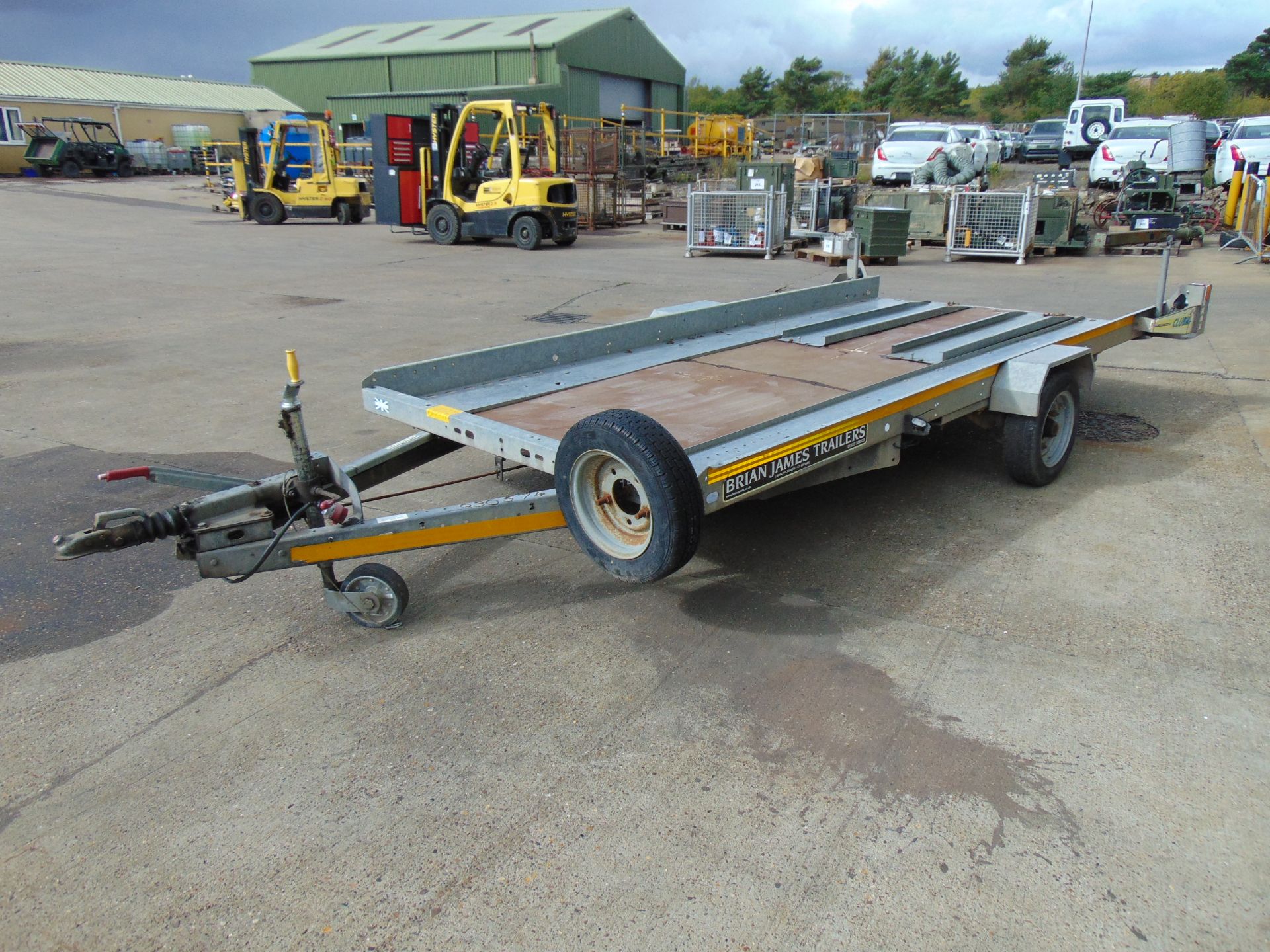 Brian James Clubman Single Axle Car Transporter Trailer with Ramps - Image 4 of 17