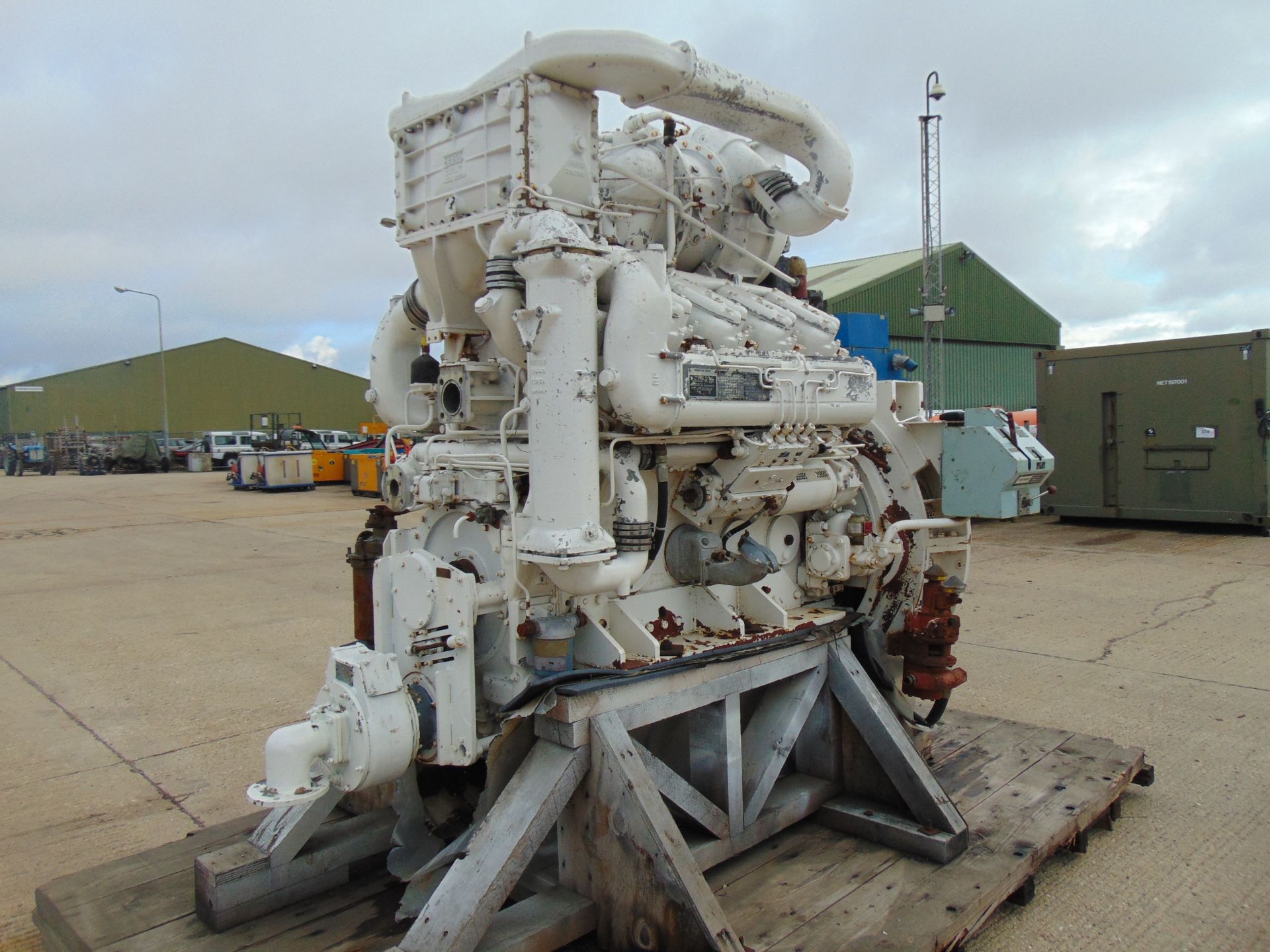 Paxman AYJCAZ V8 Diesel Marine Engine - Image 6 of 19