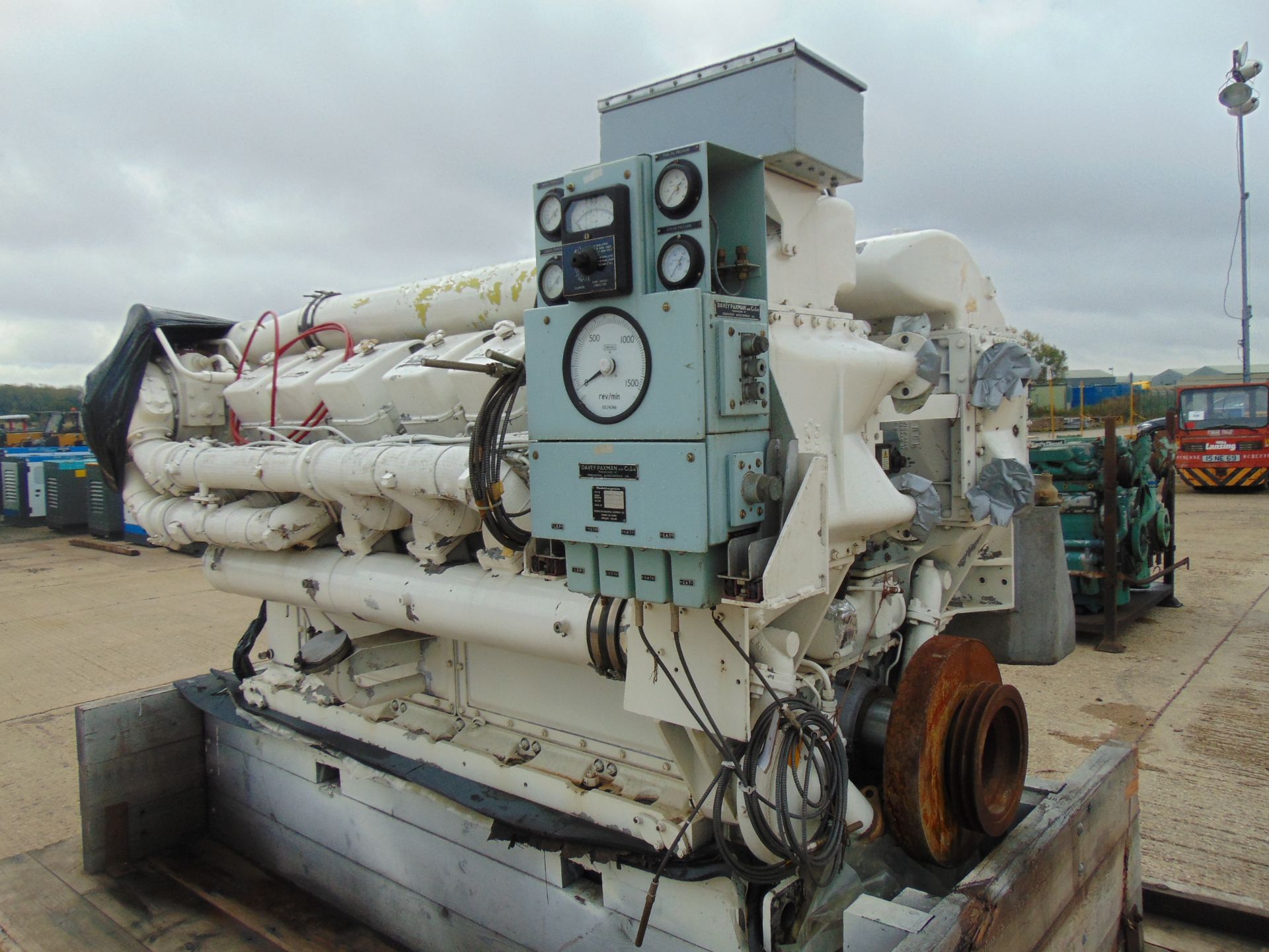 Paxman A12 YHCAZ V12 Diesel Marine Engine - Image 8 of 18