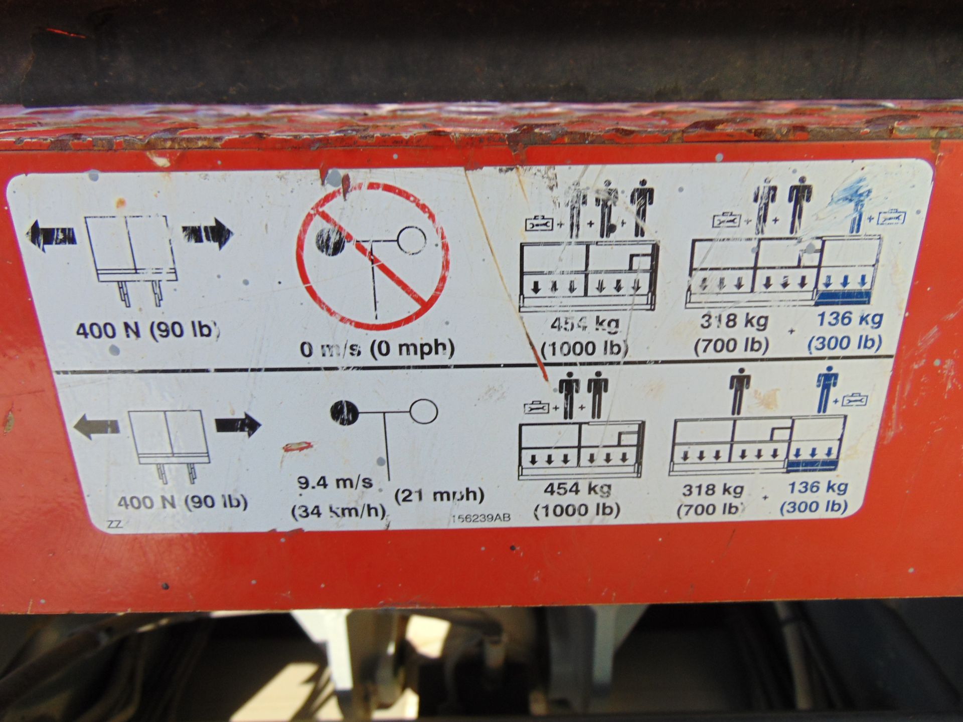 SkyJack SJ1114626 Electric Scissor Lift ONLY 108 Hours! - Image 14 of 23