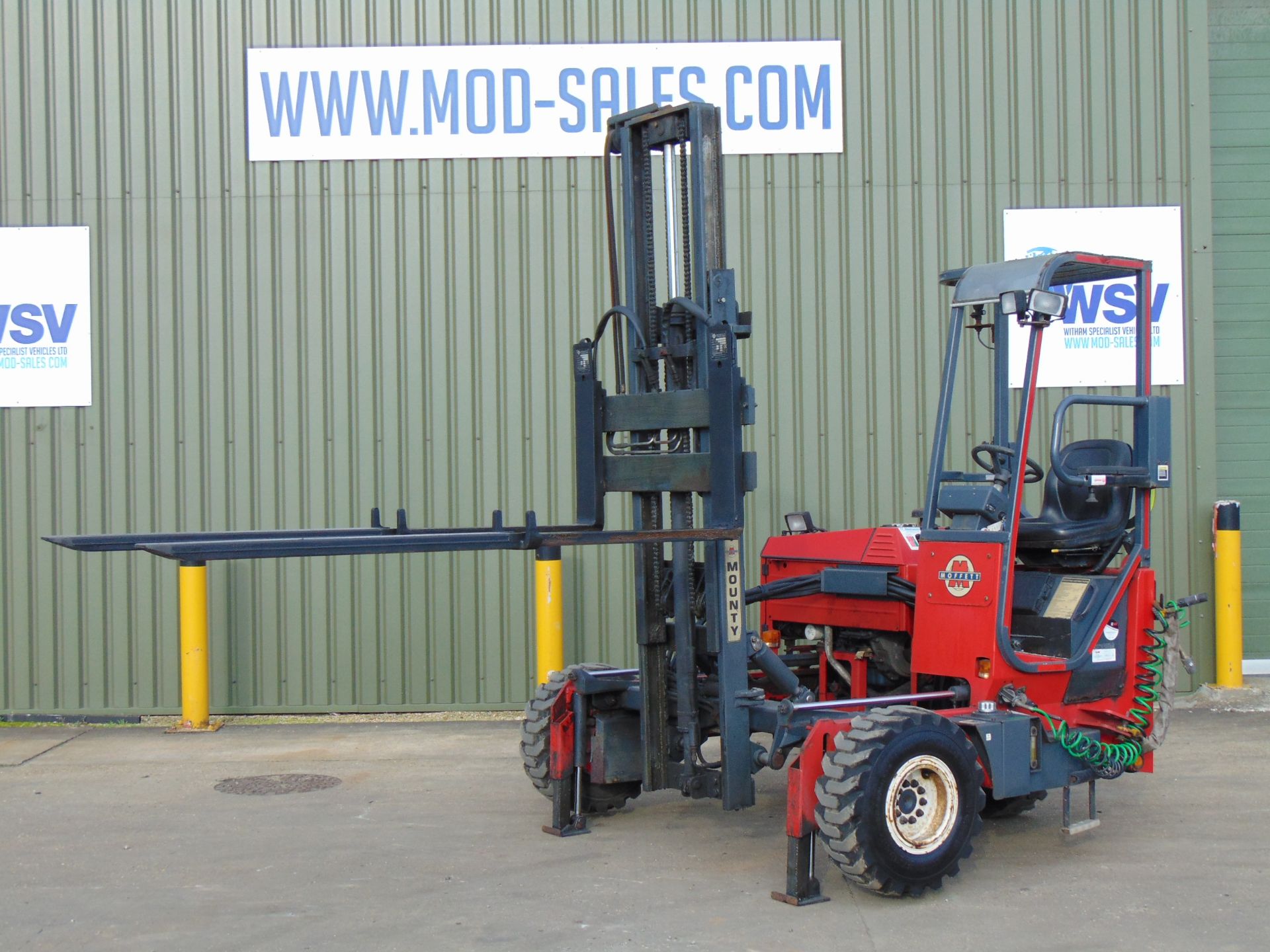 2003 Moffett Mounty M2003 Truck Mounted Forklift ONLY 871 Hours!
