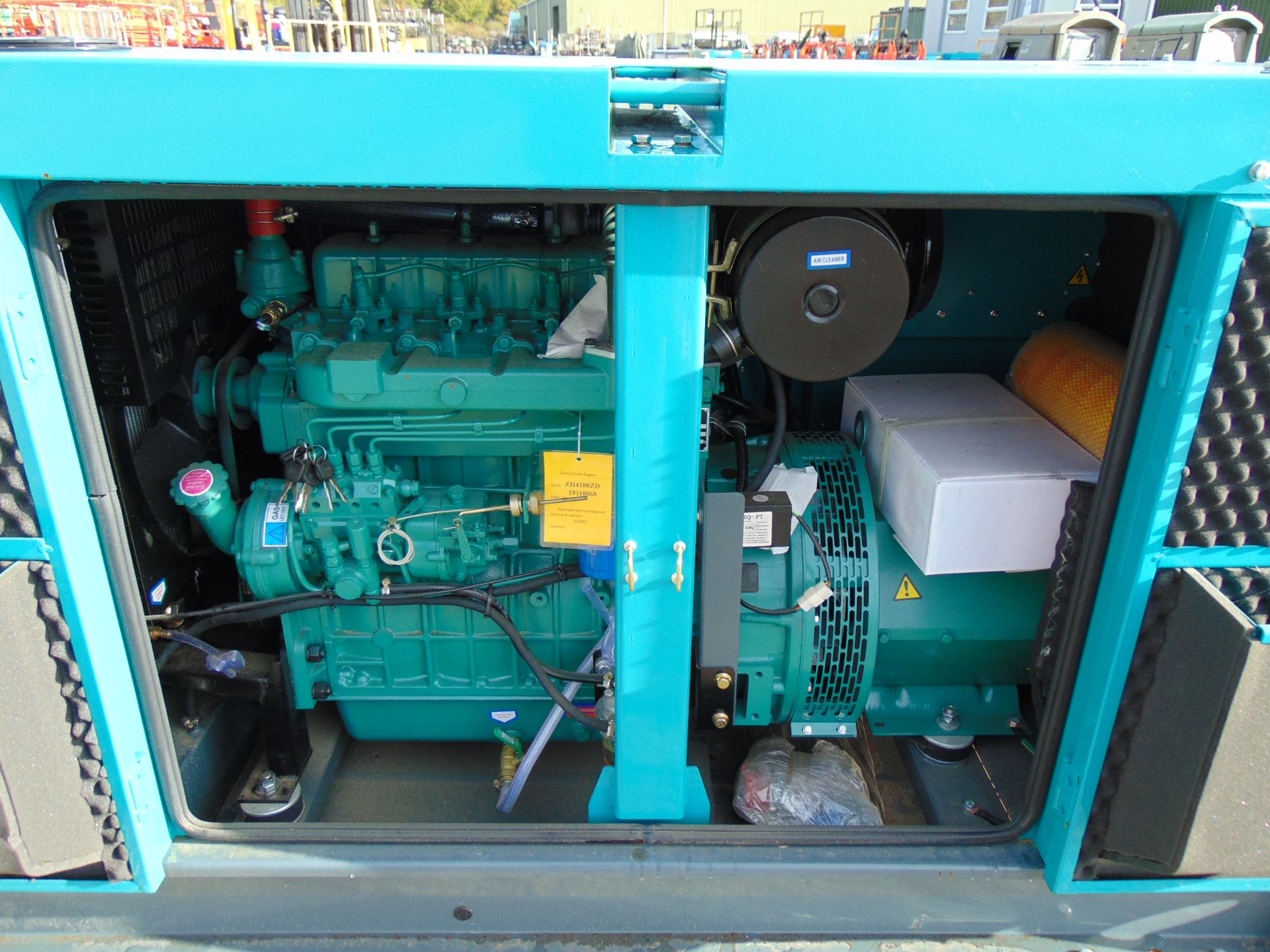 UNISSUED 60 KVA 3 Phase Silent Diesel Generator Set - Image 9 of 21