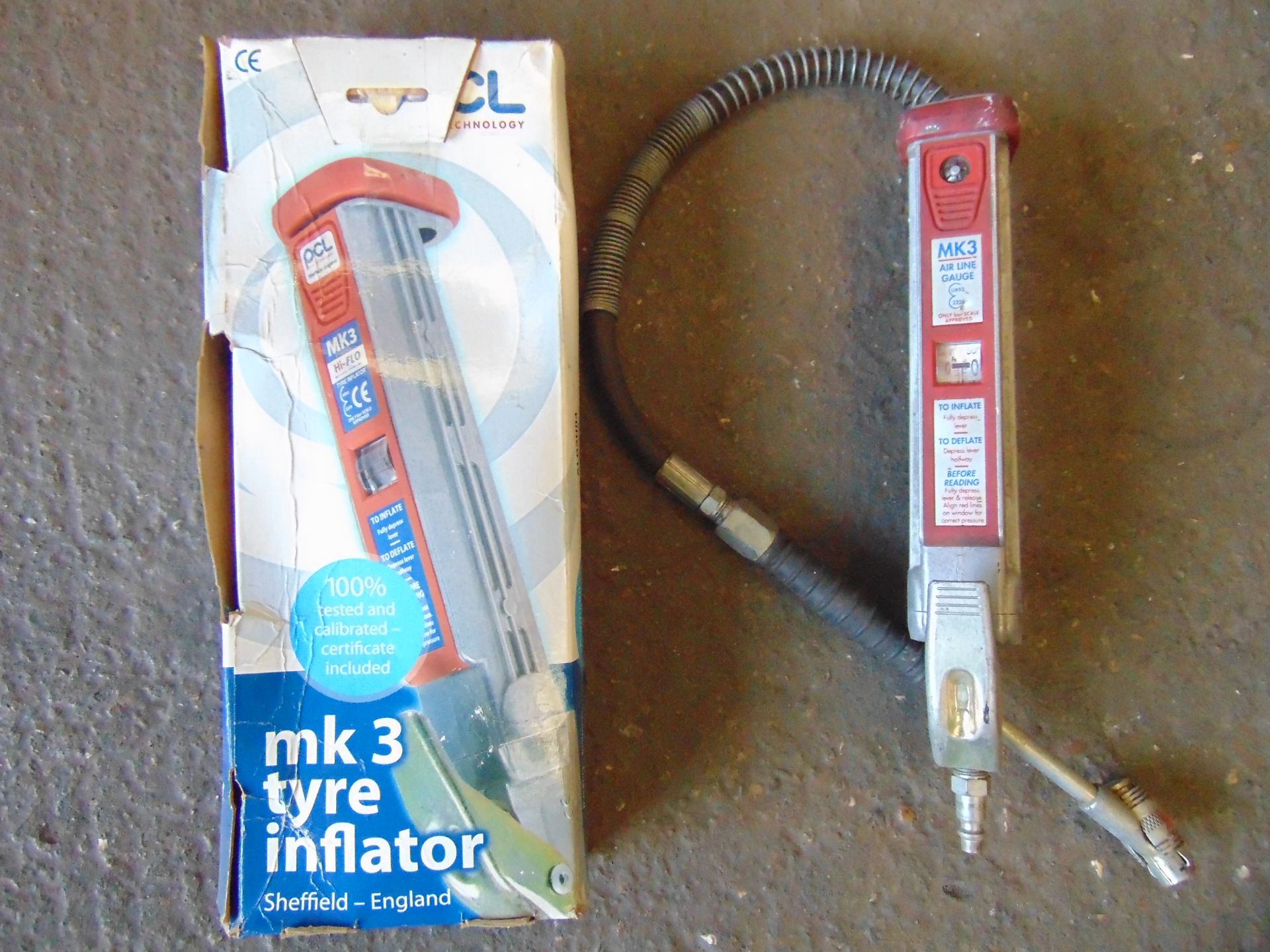 PCL Mk3 Handheld Tyre Inflator