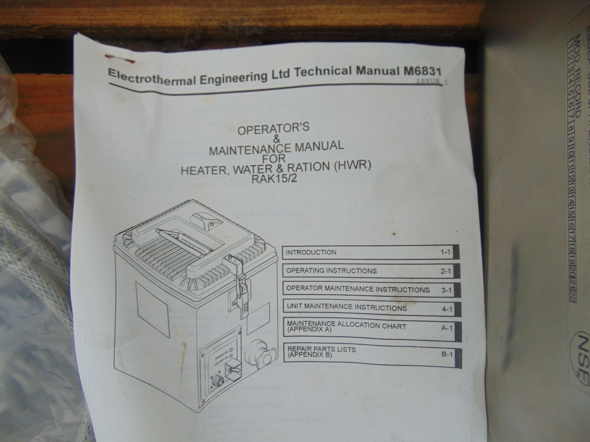 Unissued RAK 15/2 Cooking/Boiling Vessel - Image 7 of 9