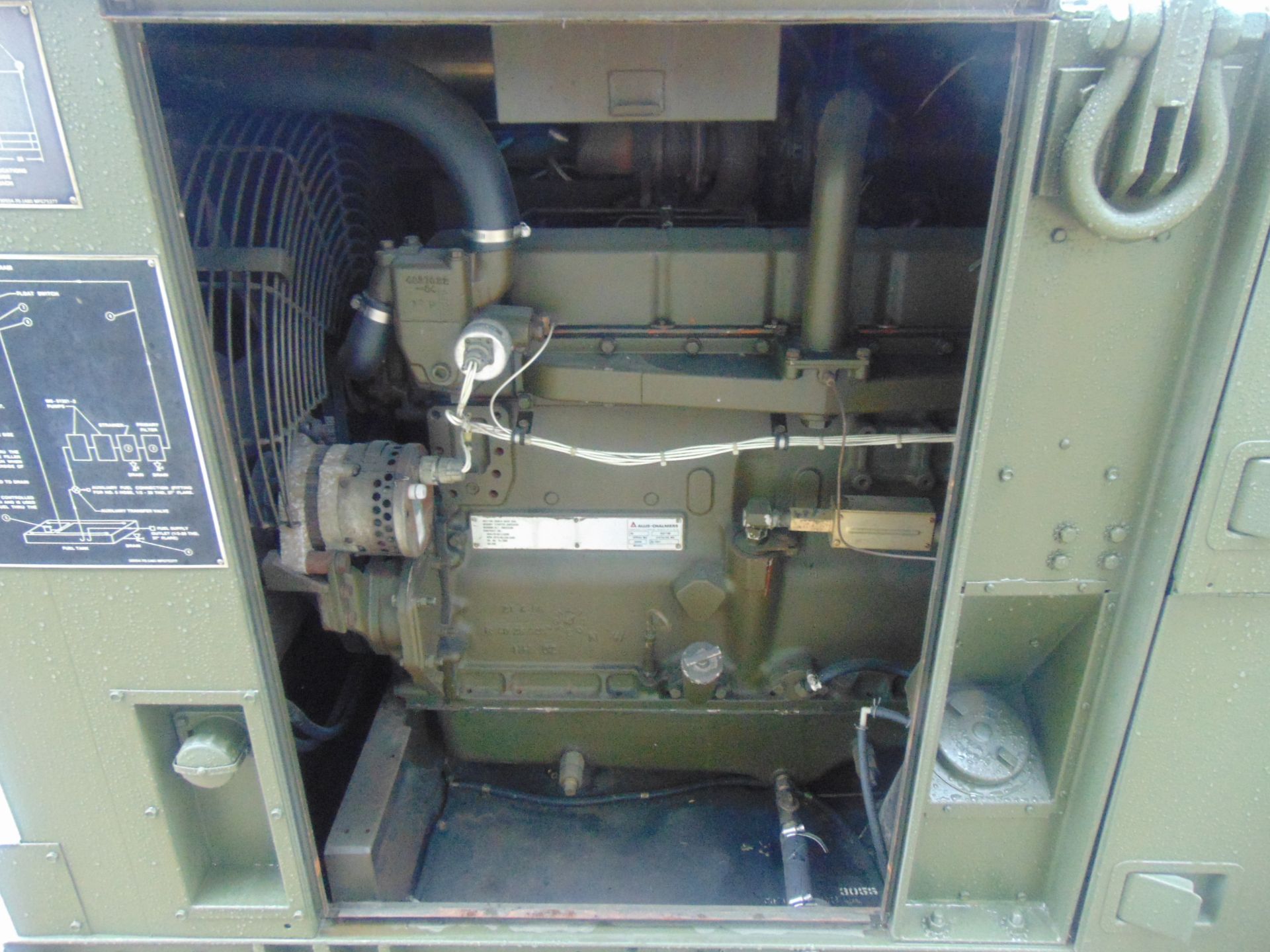 FERMONT MEP006A 75 KVA Portable Diesel Generator ONLY 2,617 Hours! - Image 14 of 23