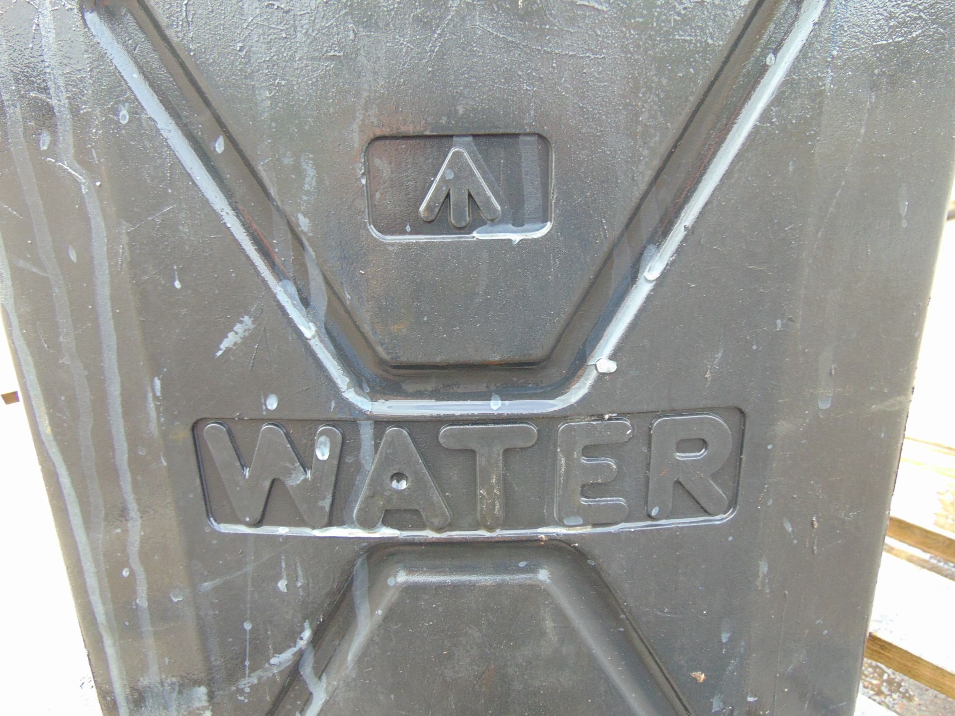 4 x Standard Nato 5 gall Water Jerry Cans as shown - Image 3 of 3