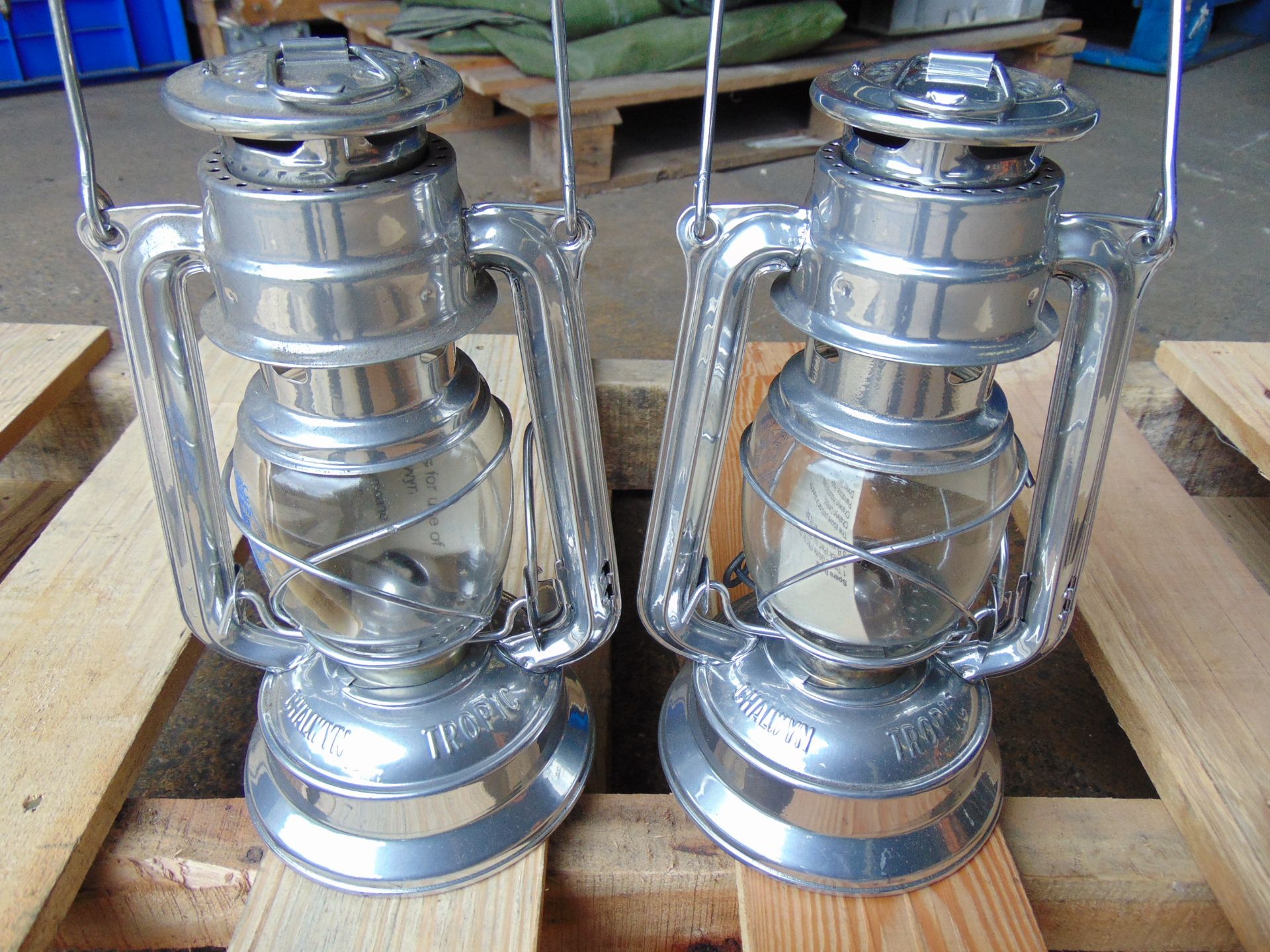 Qty 2 x Chalwyn Tropical Hurricane Lamps Unissued - Image 2 of 5