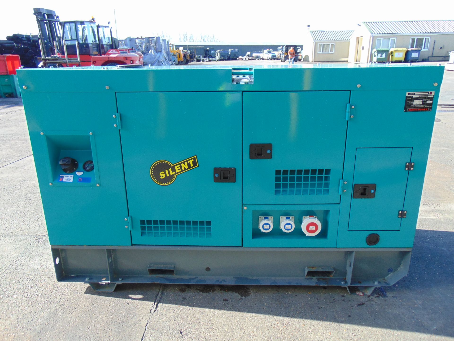 UNISSUED 50 KVA 3 Phase Silent Diesel Generator. - Image 4 of 18