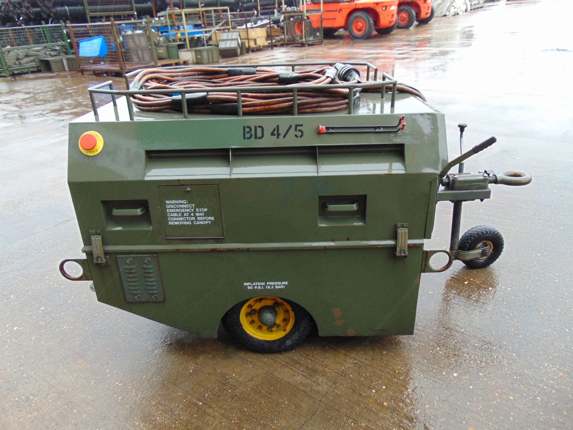 Countryman 7KW Trailer Mounted Ground Power Unit c/w Lister Petter LPW3 and Twin Alternators - Image 4 of 21