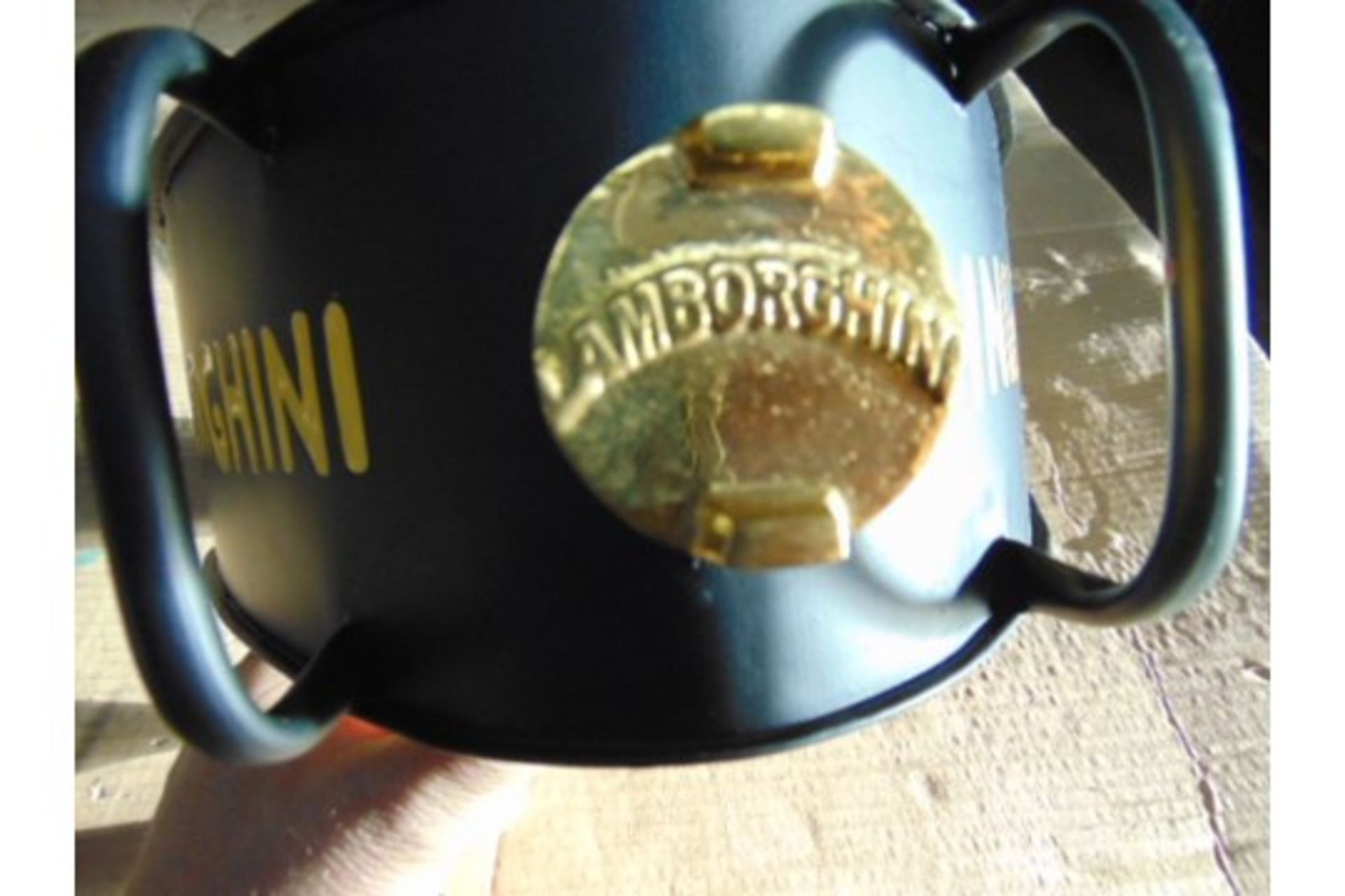 Reproduction Lamborghini Branded Oil Can - Image 4 of 4