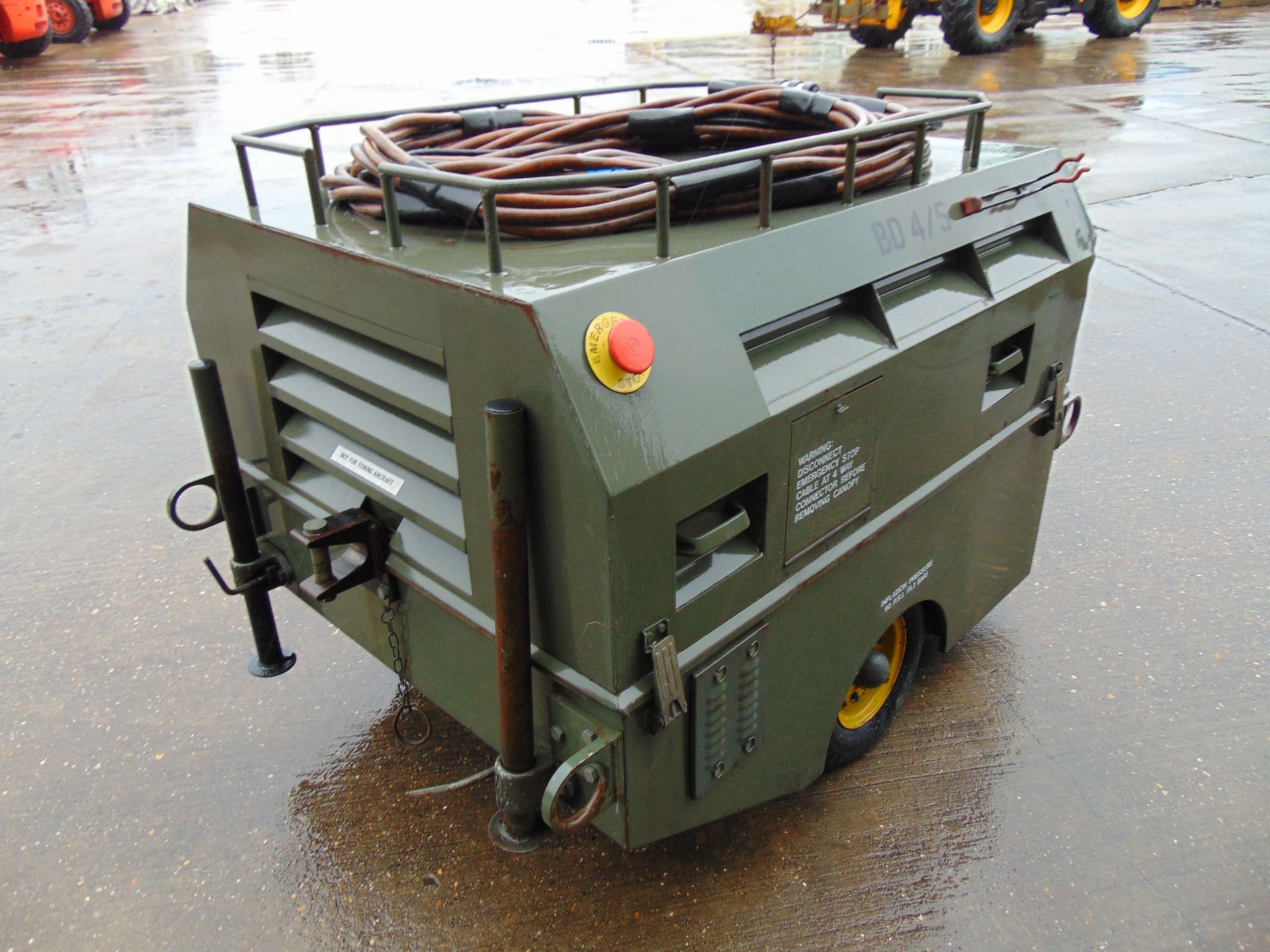 Countryman 7KW Trailer Mounted Ground Power Unit c/w Lister Petter LPW3 and Twin Alternators - Image 8 of 21