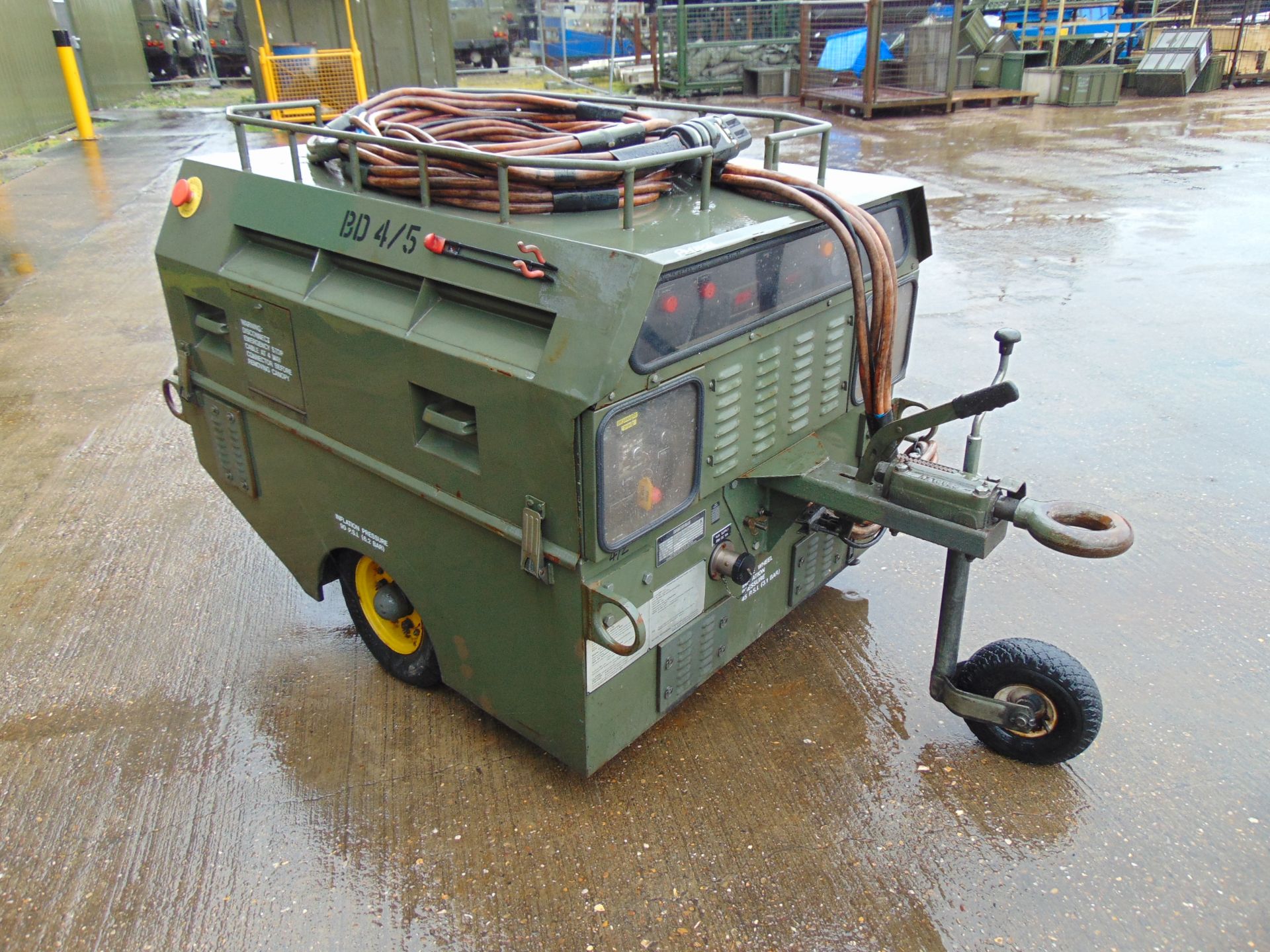 Countryman 7KW Trailer Mounted Ground Power Unit c/w Lister Petter LPW3 and Twin Alternators - Image 3 of 21