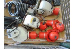 Stillage of Ex-Fire Service Vehicle Mounted CCTV Cameras with Pan and Tilt Module and Control Units