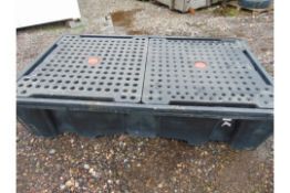 New & Unused Double IBC Container Spill Pallet