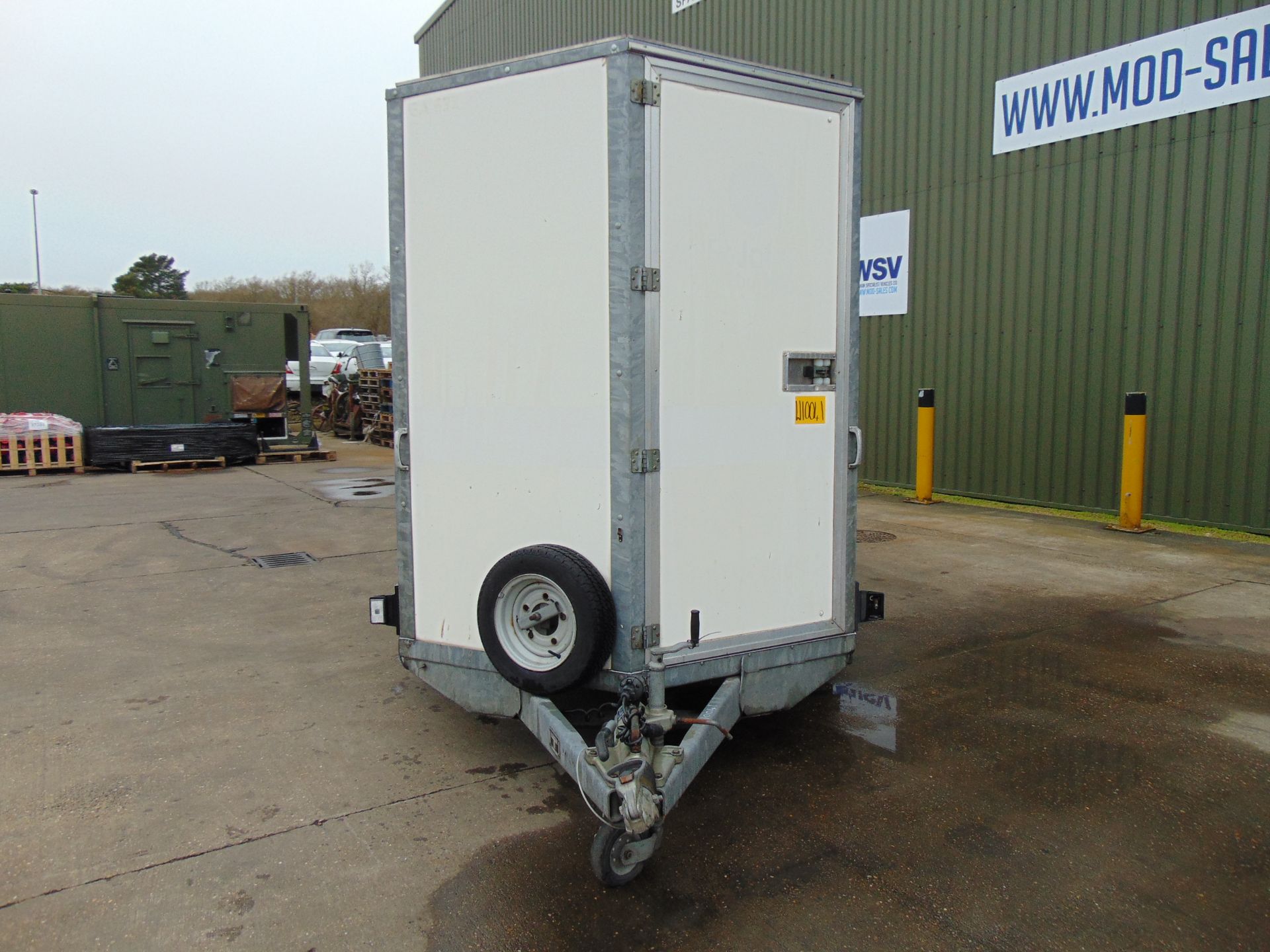 Twin Axle Ifor Williams BV126G/DR Box Trailer c/w Dropdown Tailgate / Loading Ramp - Image 15 of 23