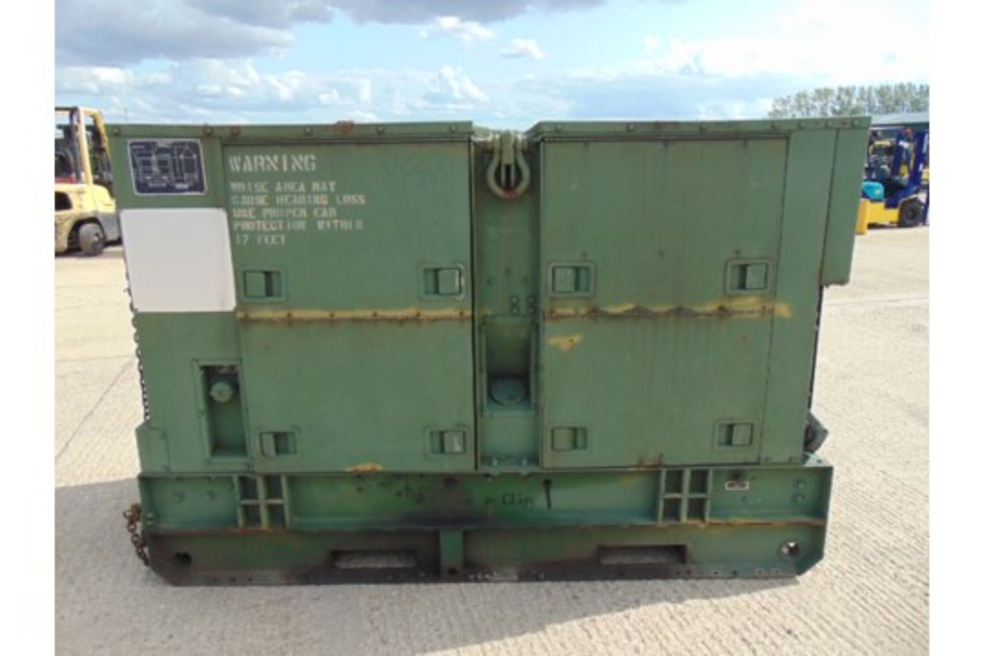 Allis Chalmers MEP-006A 60kW Diesel Generator Set 240/415 volt single/three phase ONLY 821 hours !!! - Image 6 of 21