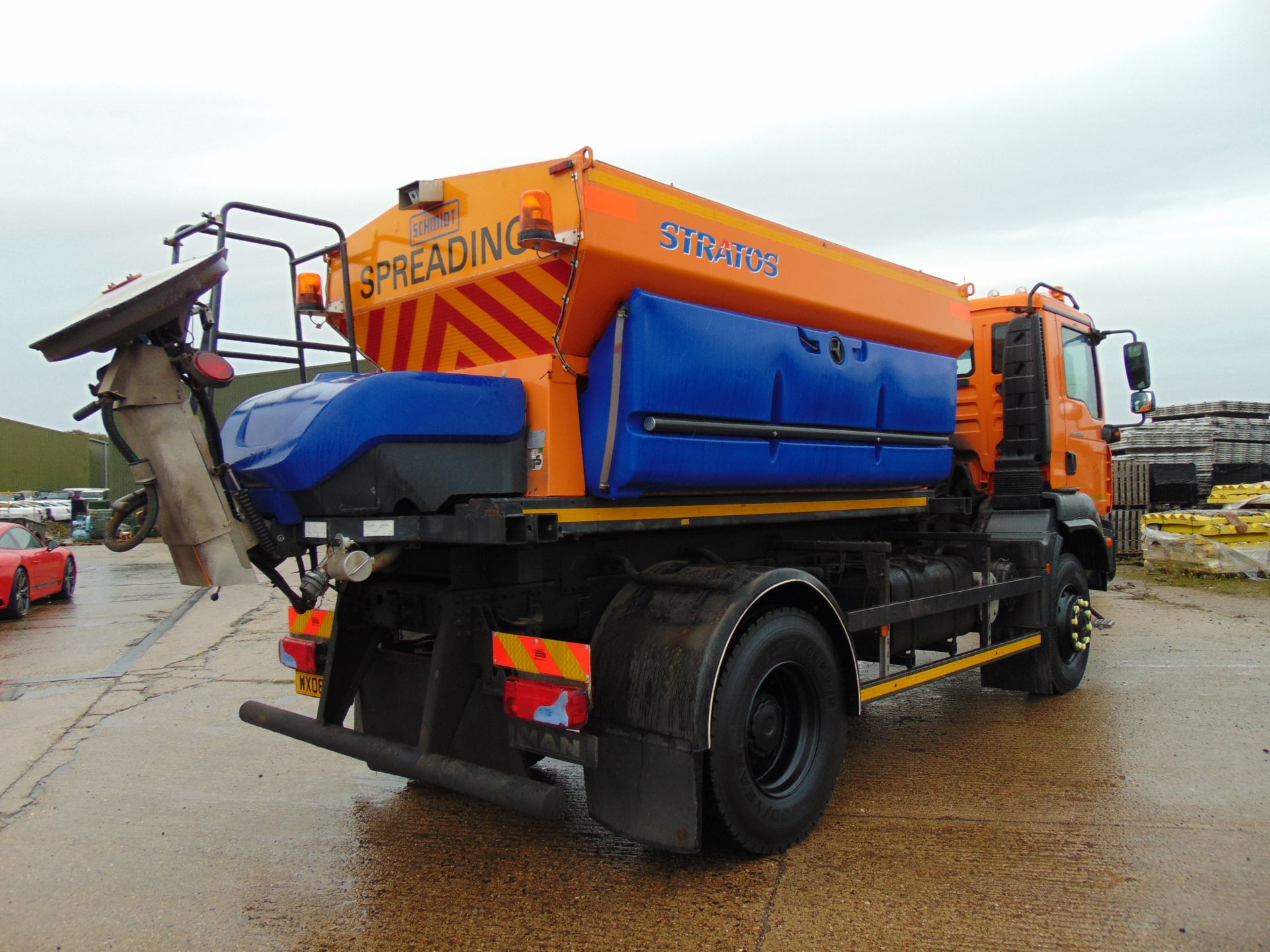 2008 MAN TGM 18.280 18T 4wd Gritter Lorry C/W Schmidt Gritter Body 34,000 kms only - Image 6 of 23