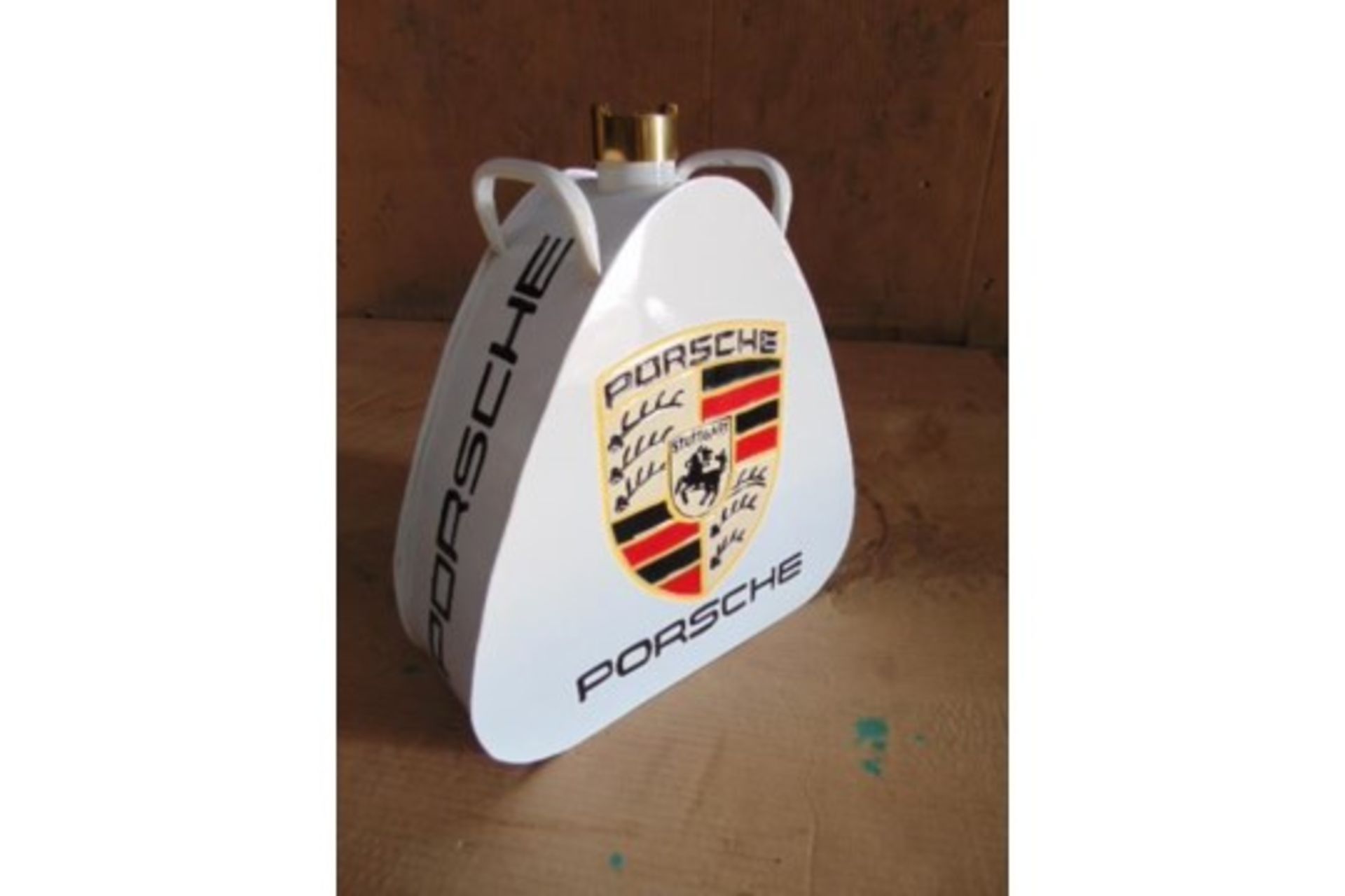 Reproduction Porsche Branded Oil Cans