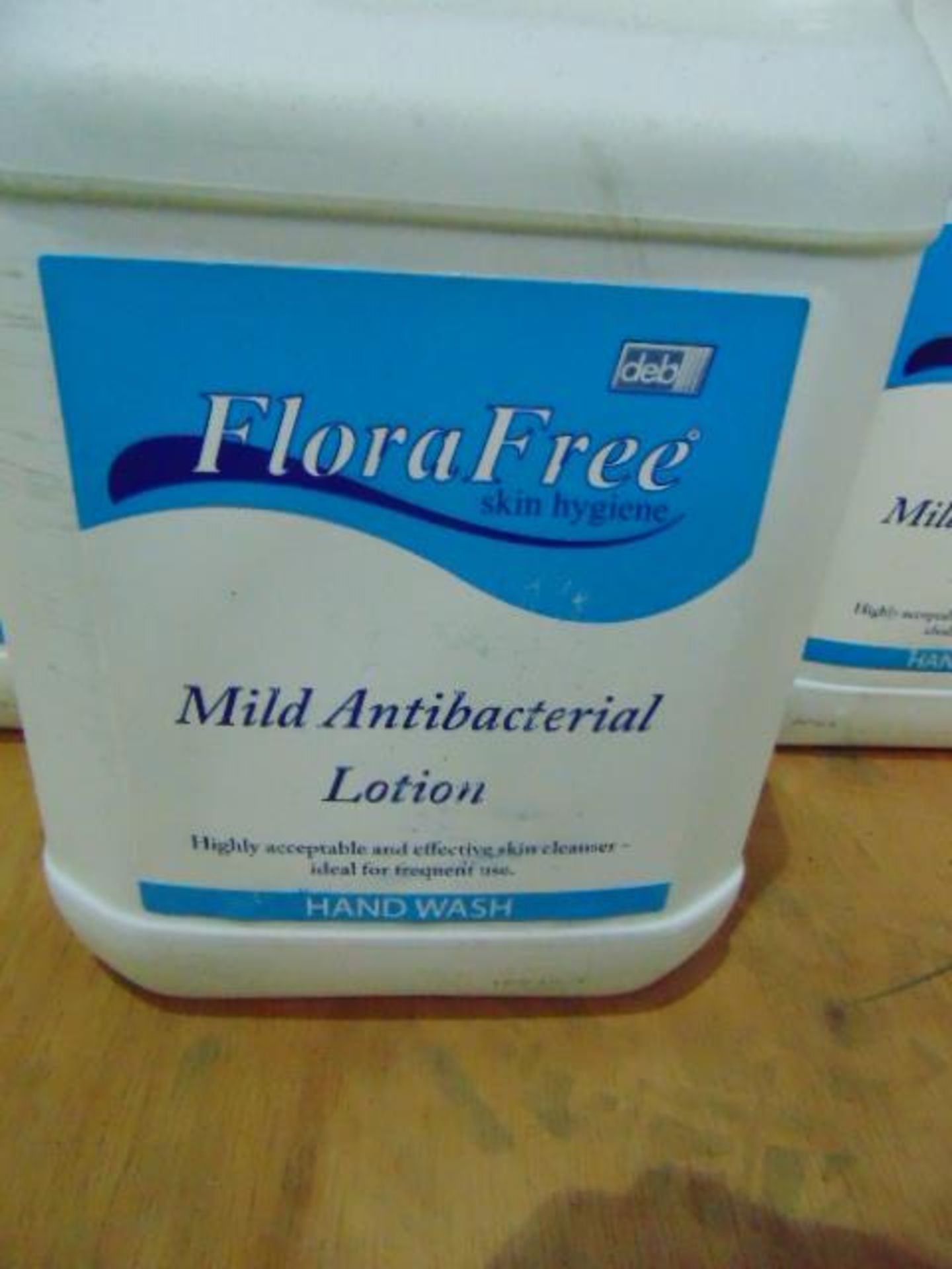 Qty 7 x 5 Ltr FloraFree Mild Antibacterial Lotion - Bild 2 aus 3