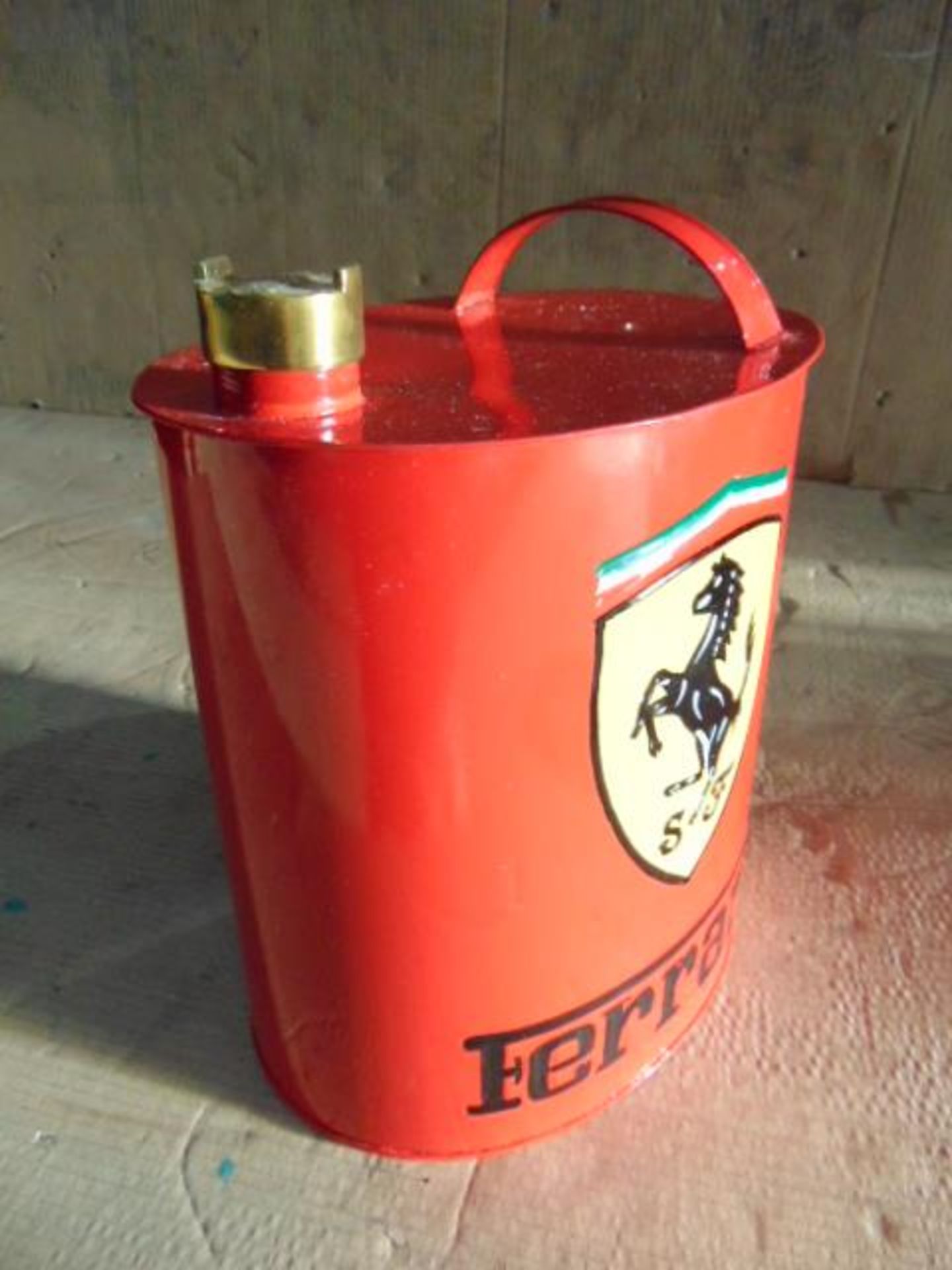 Reproduction Ferrari Branded Oil Can - Image 2 of 5