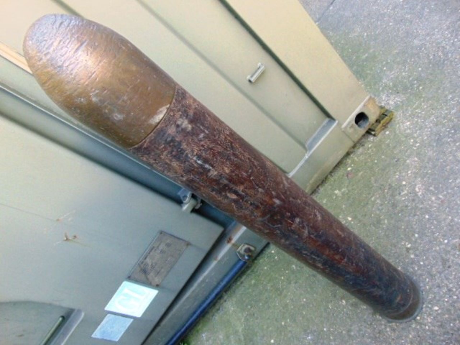 Wombat Shell Army You are bidding on an extremely rare Wombat Anti-Tank Shell (Drill ...