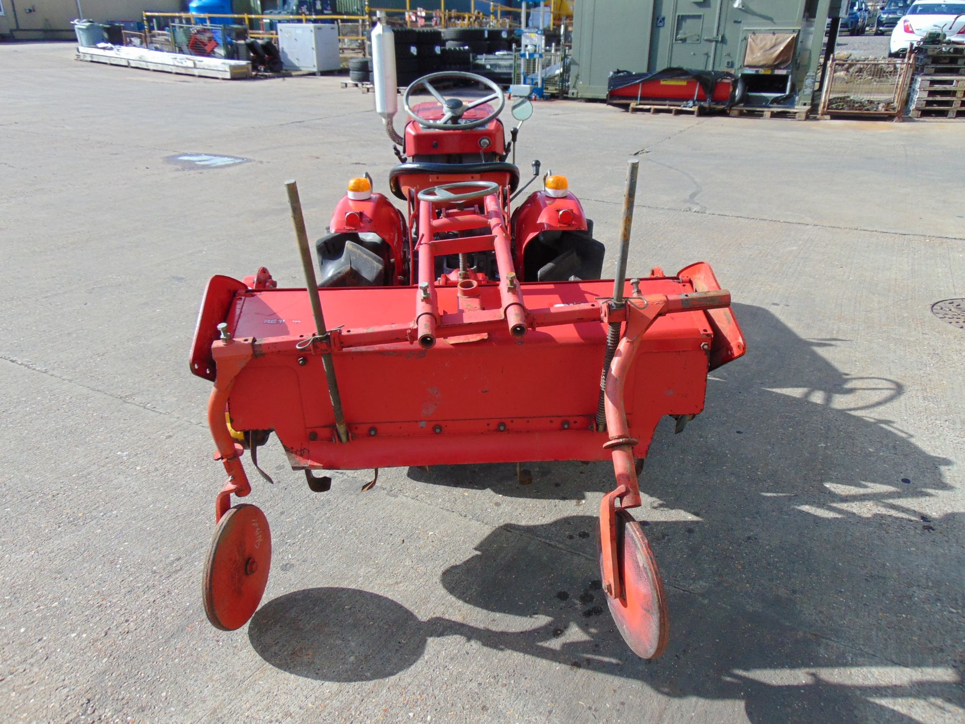 Shibaura SU1341 4WD Compact Tractor c/w Rotovator ONLY 660 HOURS!!! - Image 5 of 14