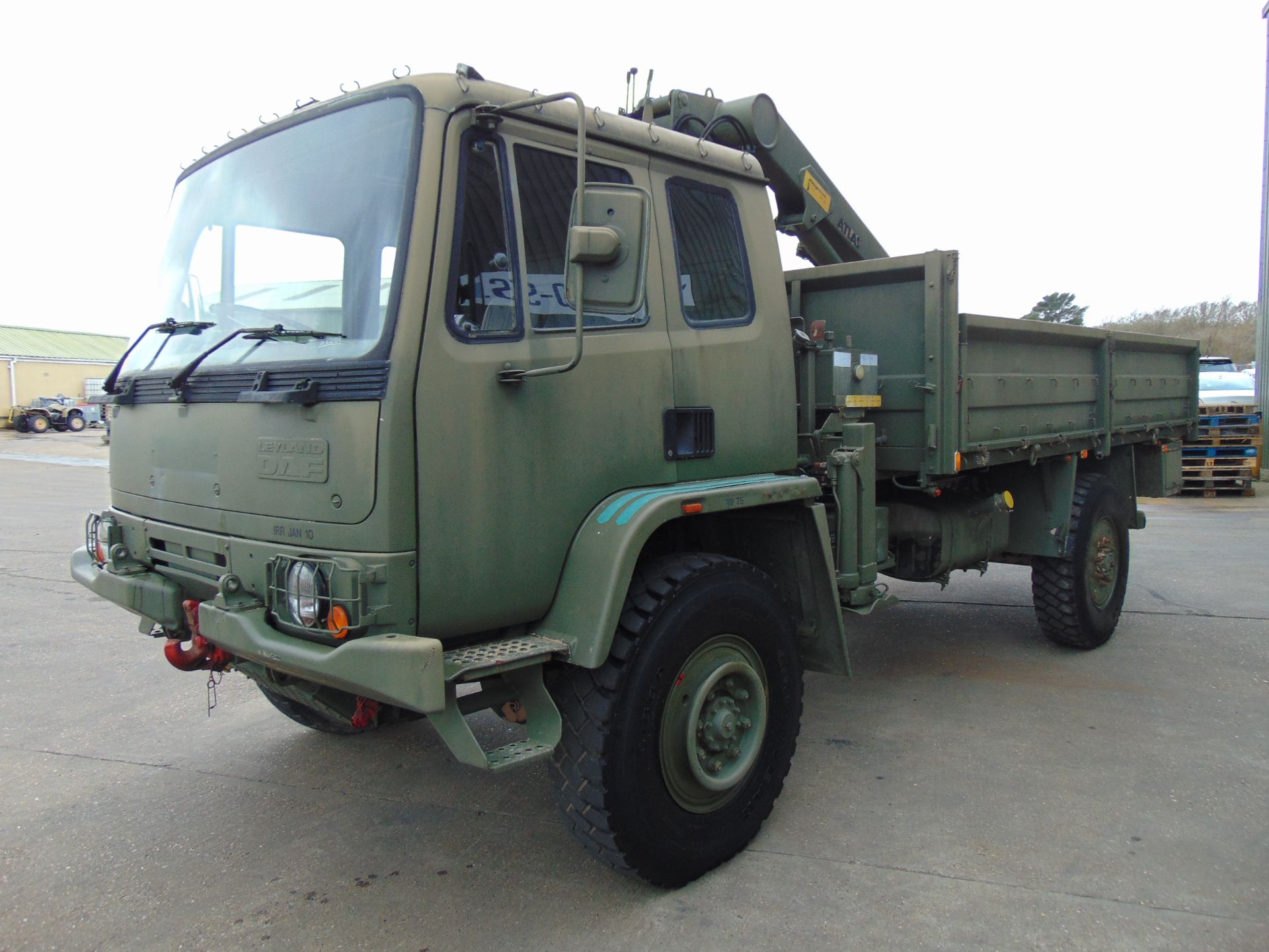 Leyland DAF 4X4 Truck complete with Atlas Crane - Image 9 of 28