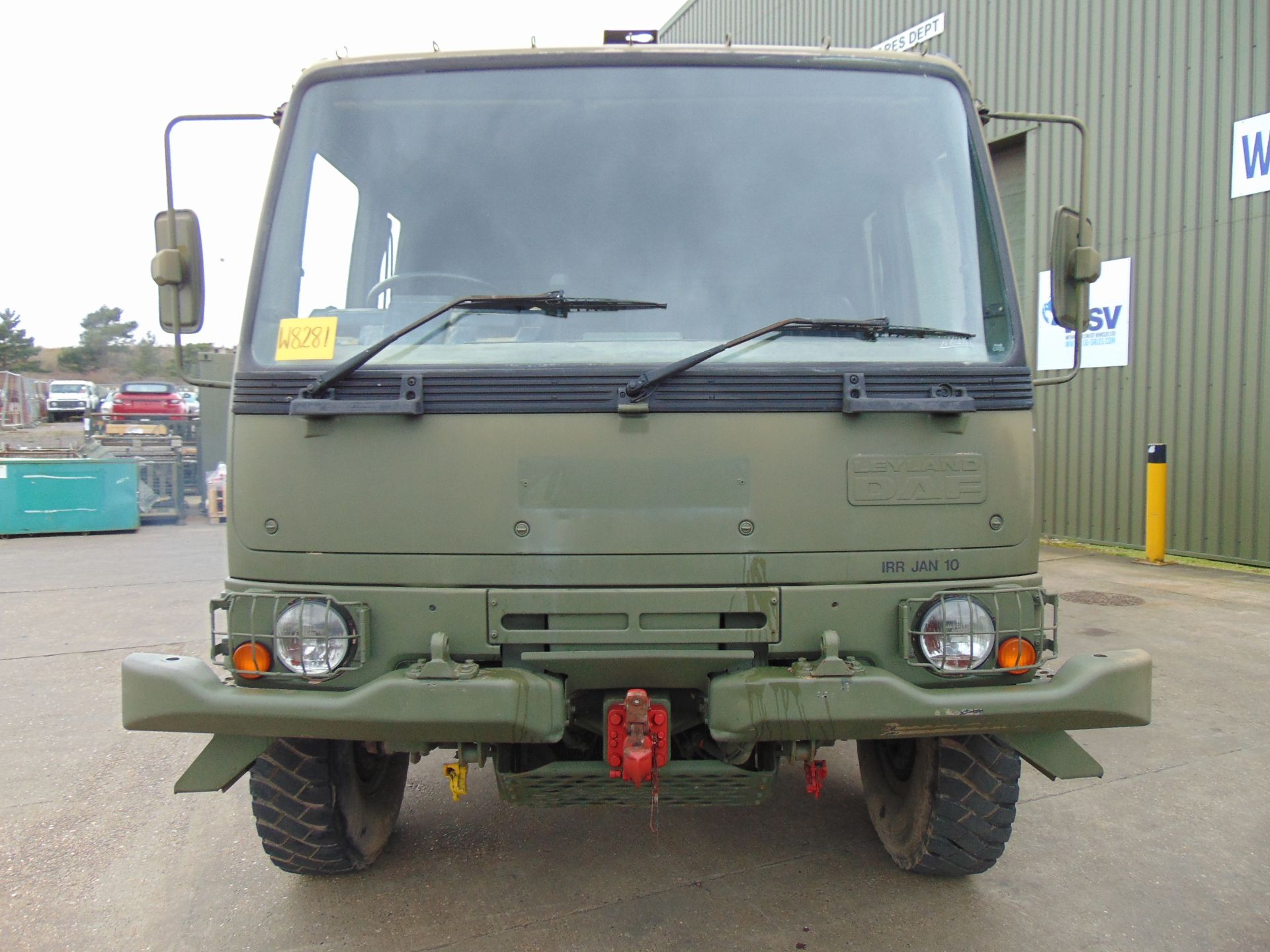 Leyland DAF 4X4 Truck complete with Atlas Crane - Image 8 of 28