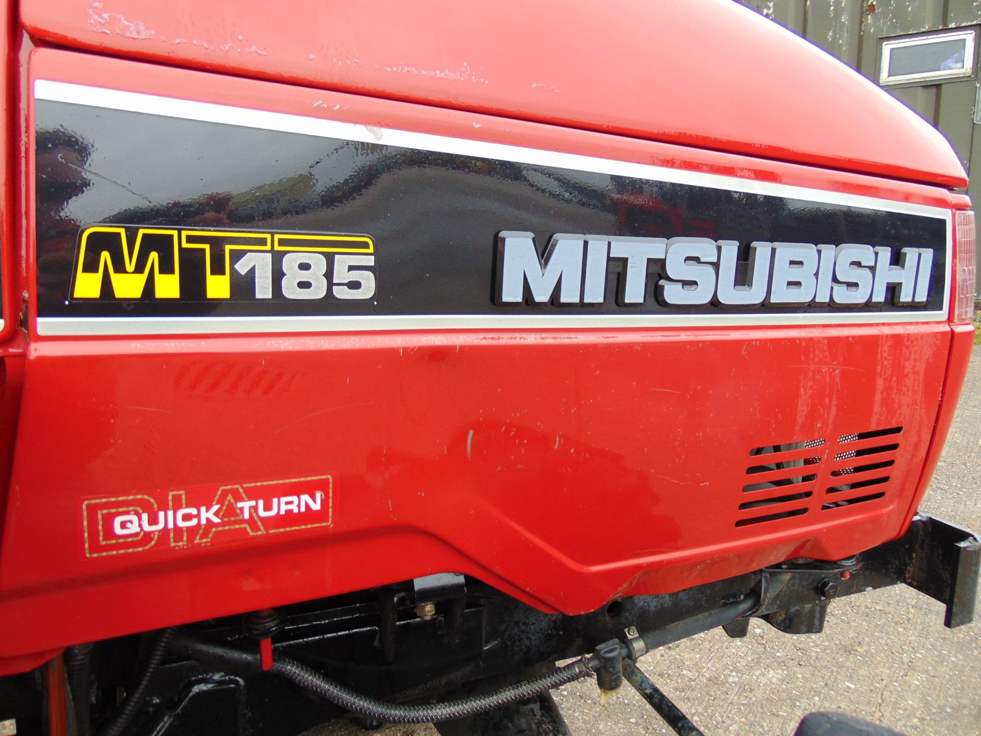Mitsubishi MT185 Compact Tractor with Rotovator ONLY 1,307 HOURS!!! - Bild 21 aus 21