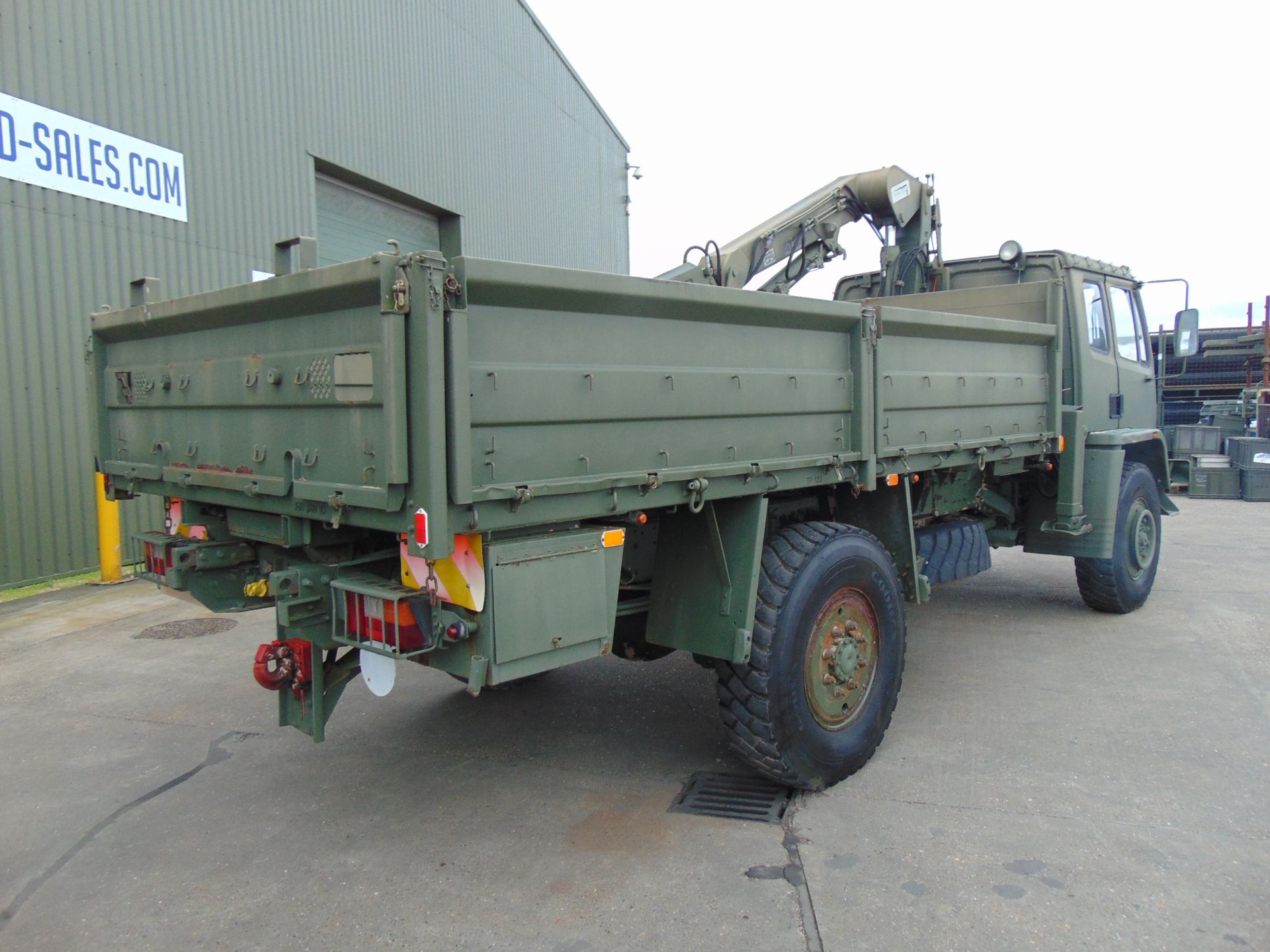 Leyland DAF 4X4 Truck complete with Atlas Crane - Image 4 of 28