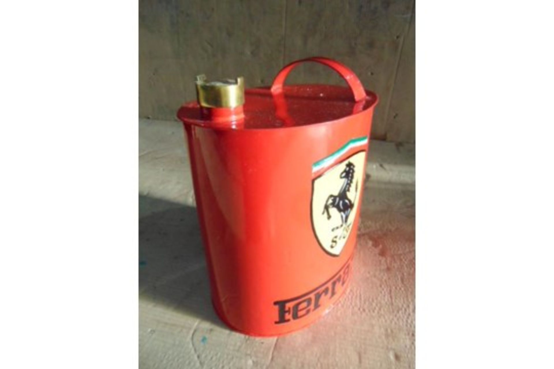 Reproduction Ferrari Branded Oil Can - Image 2 of 5