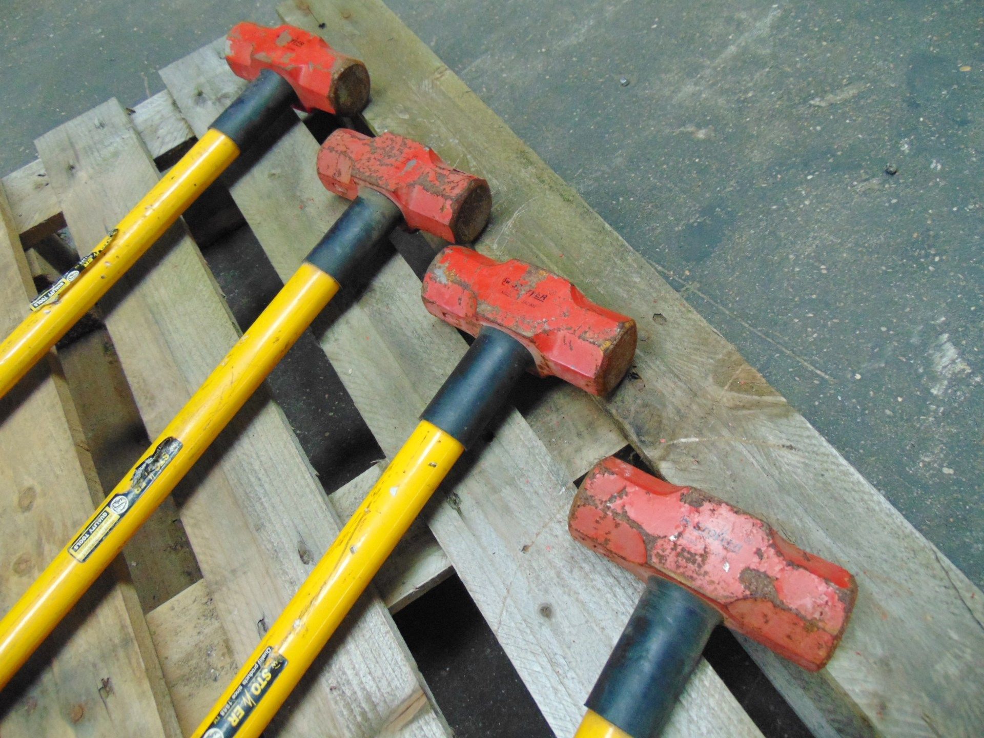 4 x Stower 6lb Sledge Hammers - Image 2 of 4