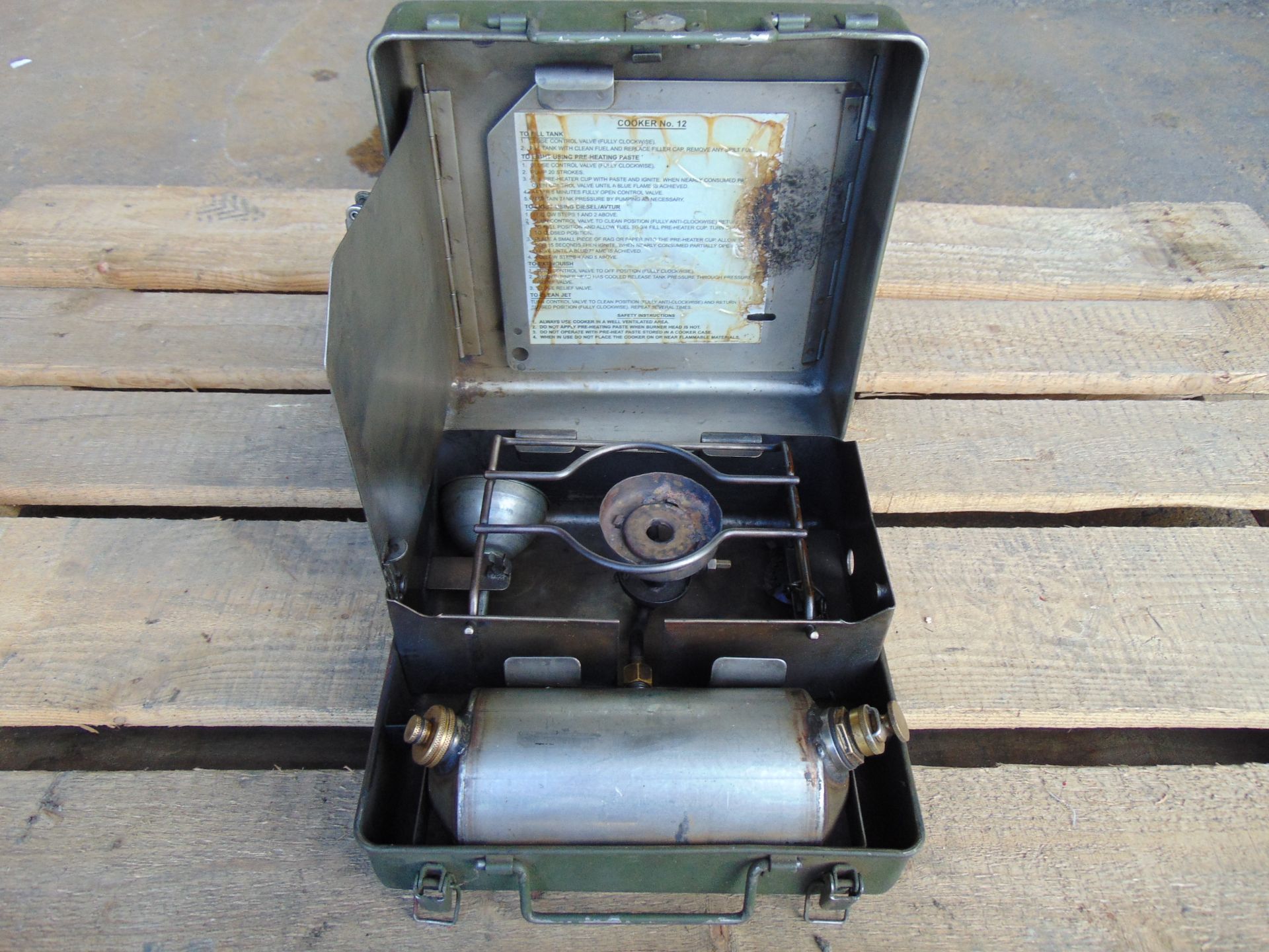 No. 12 Stove, Diesel Cooker/Camping Stove