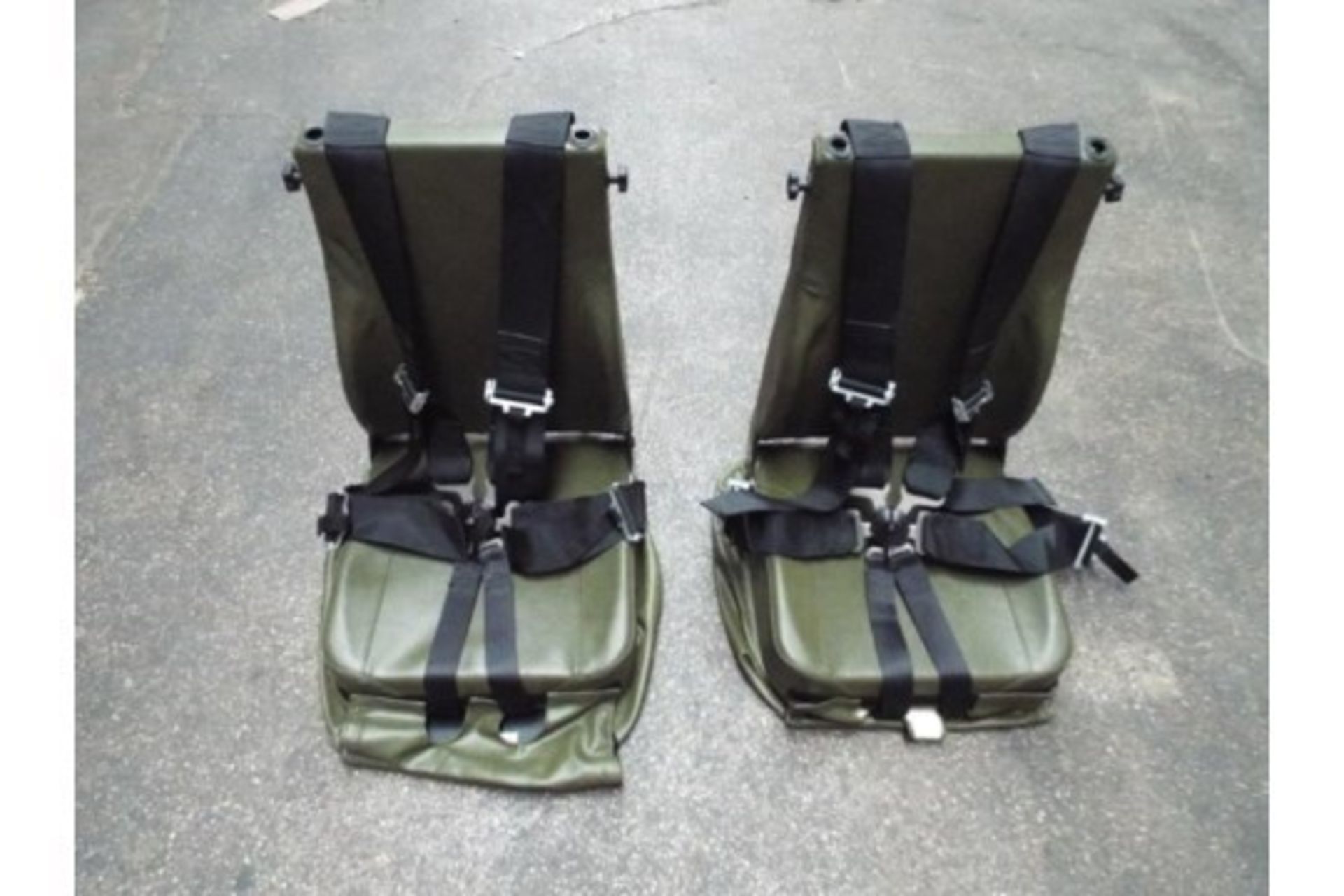 Qty 2 x Unissued Vehicle Operators Seats with Harness - Bild 2 aus 5