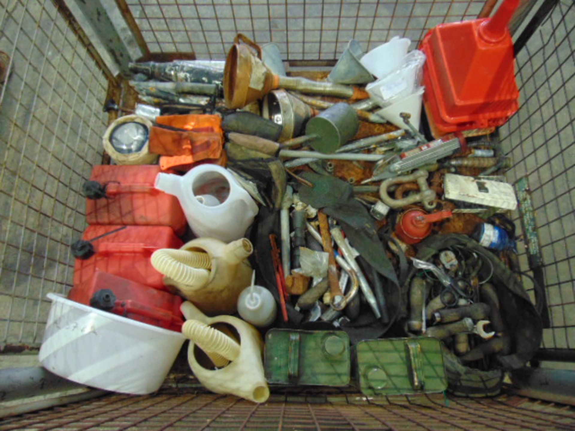 Stillage of Workshop Tools and Accessories