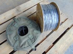 2 x Clansman D10 Field Telephone Cable Reels