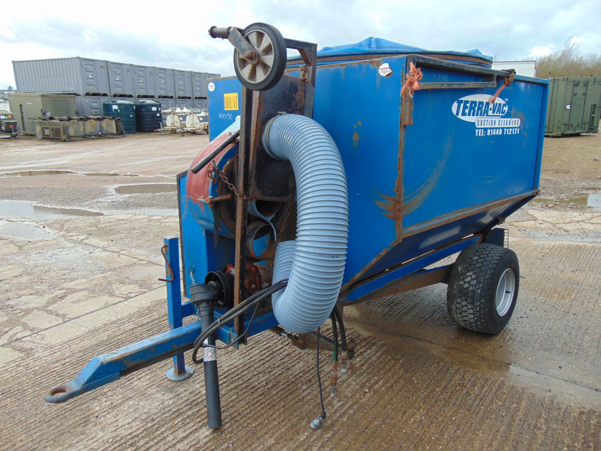 Terra-Vac PTO Driven Paddock Vacuum Suction Cleaner