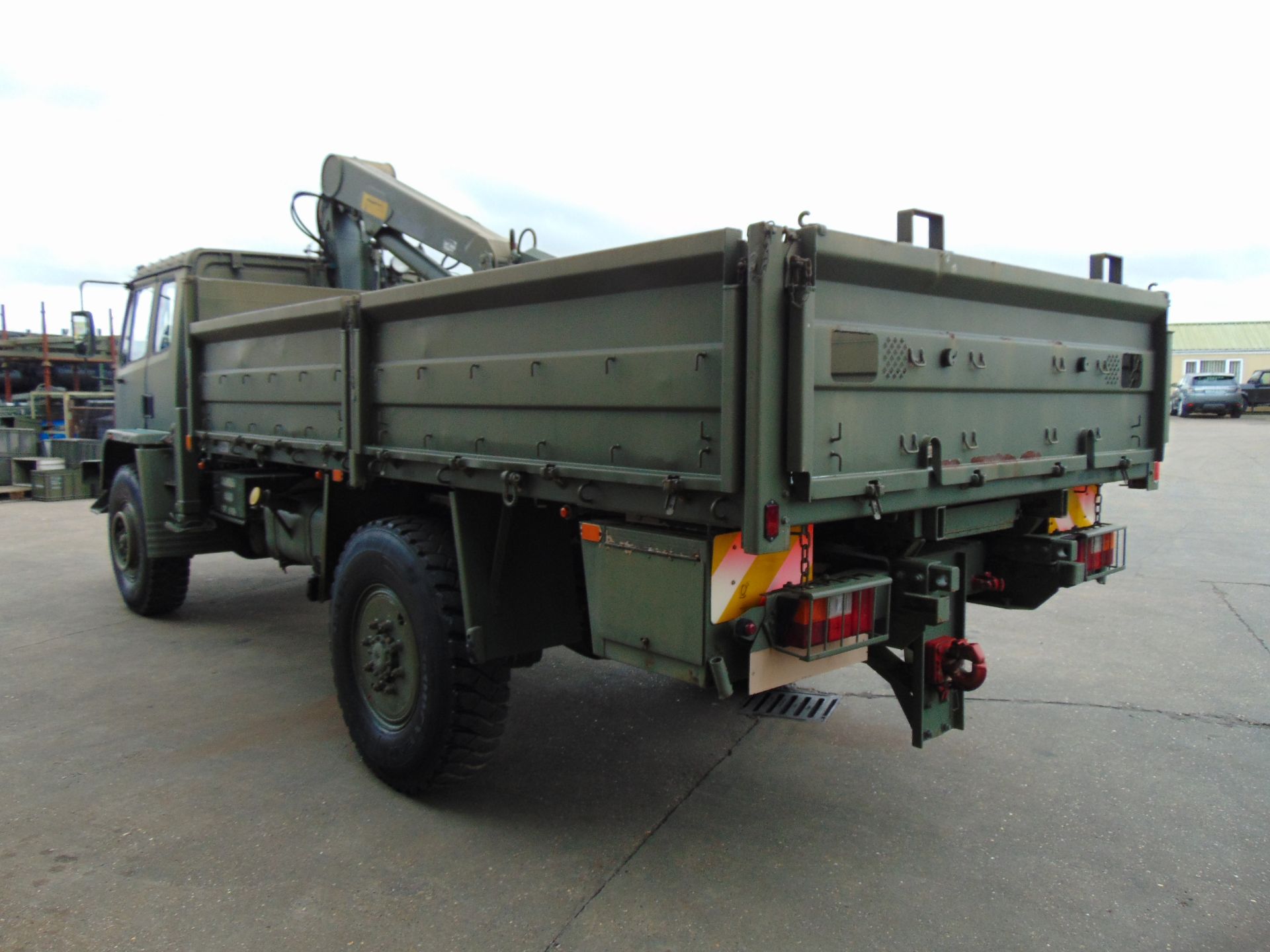 Leyland DAF 4X4 Truck complete with Atlas Crane - Image 13 of 28