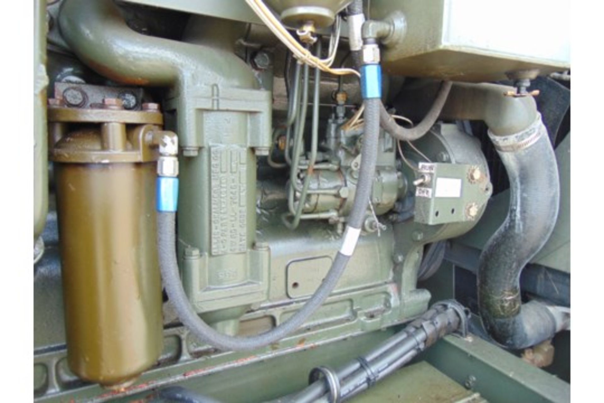 Allis Chalmers MEP-006A 60kW Diesel Generator Set 240/415 volt single/three phase ONLY 821 hours !!! - Image 12 of 21