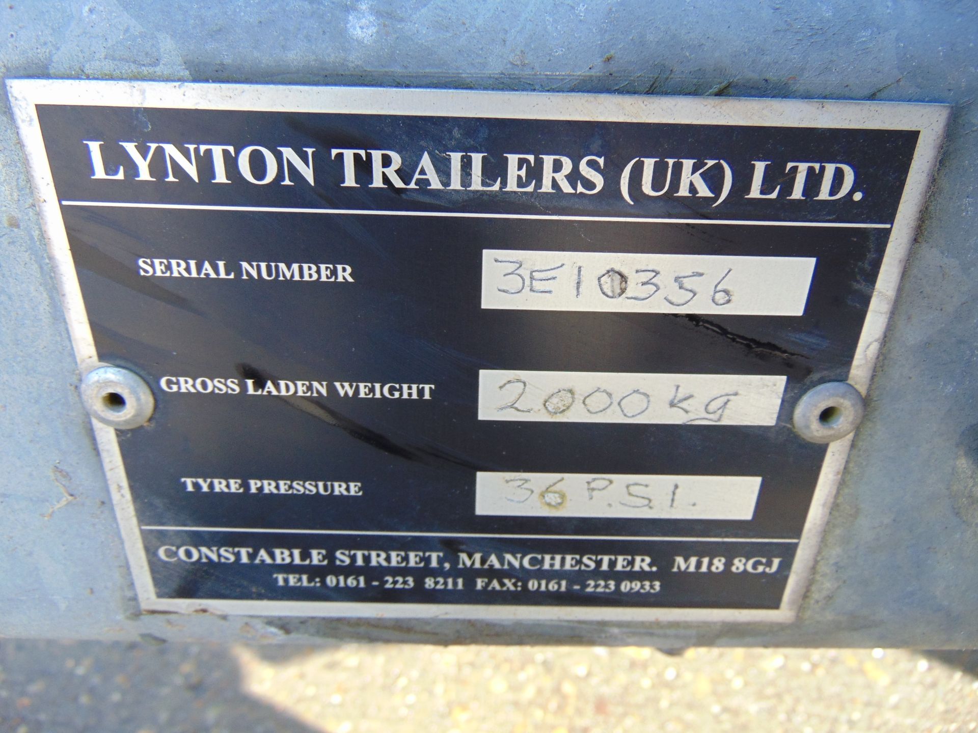 Lynton Loadlugger 500 Box Trailer C/W Air Con, Clark 9m Aluminium Telecopic Mast, Electrics etc - Image 21 of 21