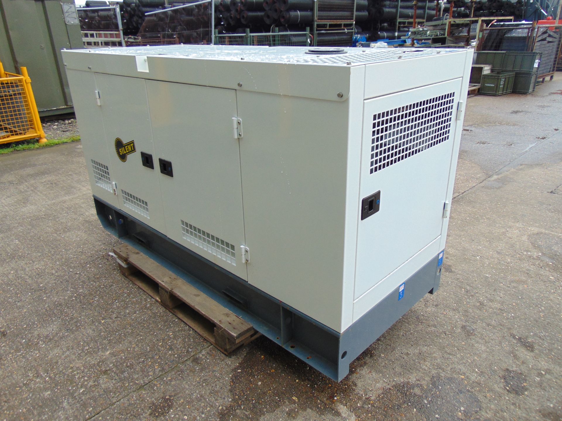 UNISSUED WITH TEST HOURS ONLY 70 KVA 3 Phase Silent Diesel Generator Set - Image 7 of 20