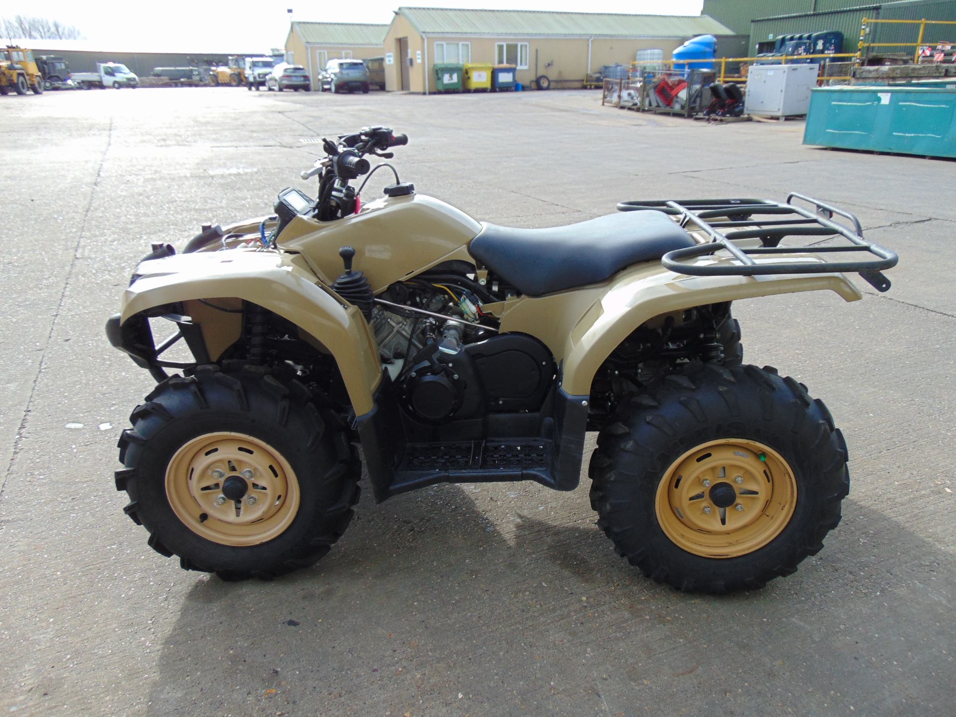 Military Specification Yamaha Grizzly 450 4 x 4 ATV Quad Bike ONLY 75 miles!!! - Image 5 of 24