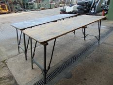 2 x 6ft Collapsible Tables