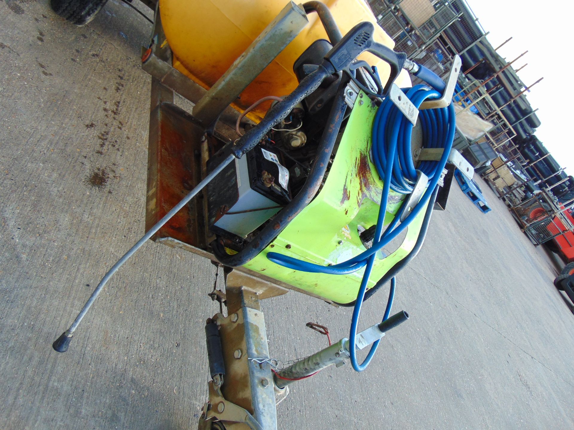 Trailer Mounted Pressure Washer with 1000 litre Water Tank and Yanmar Diesel Engine - Image 7 of 13