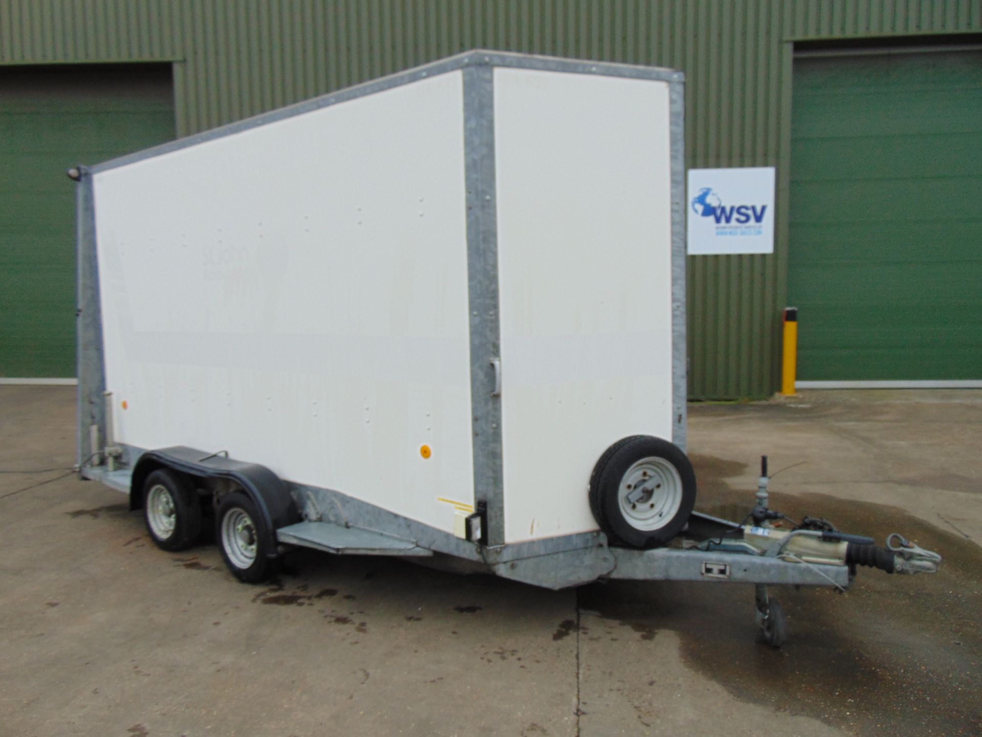 Twin Axle Ifor Williams BV126G/DR Box Trailer c/w Dropdown Tailgate / Loading Ramp - Image 16 of 23