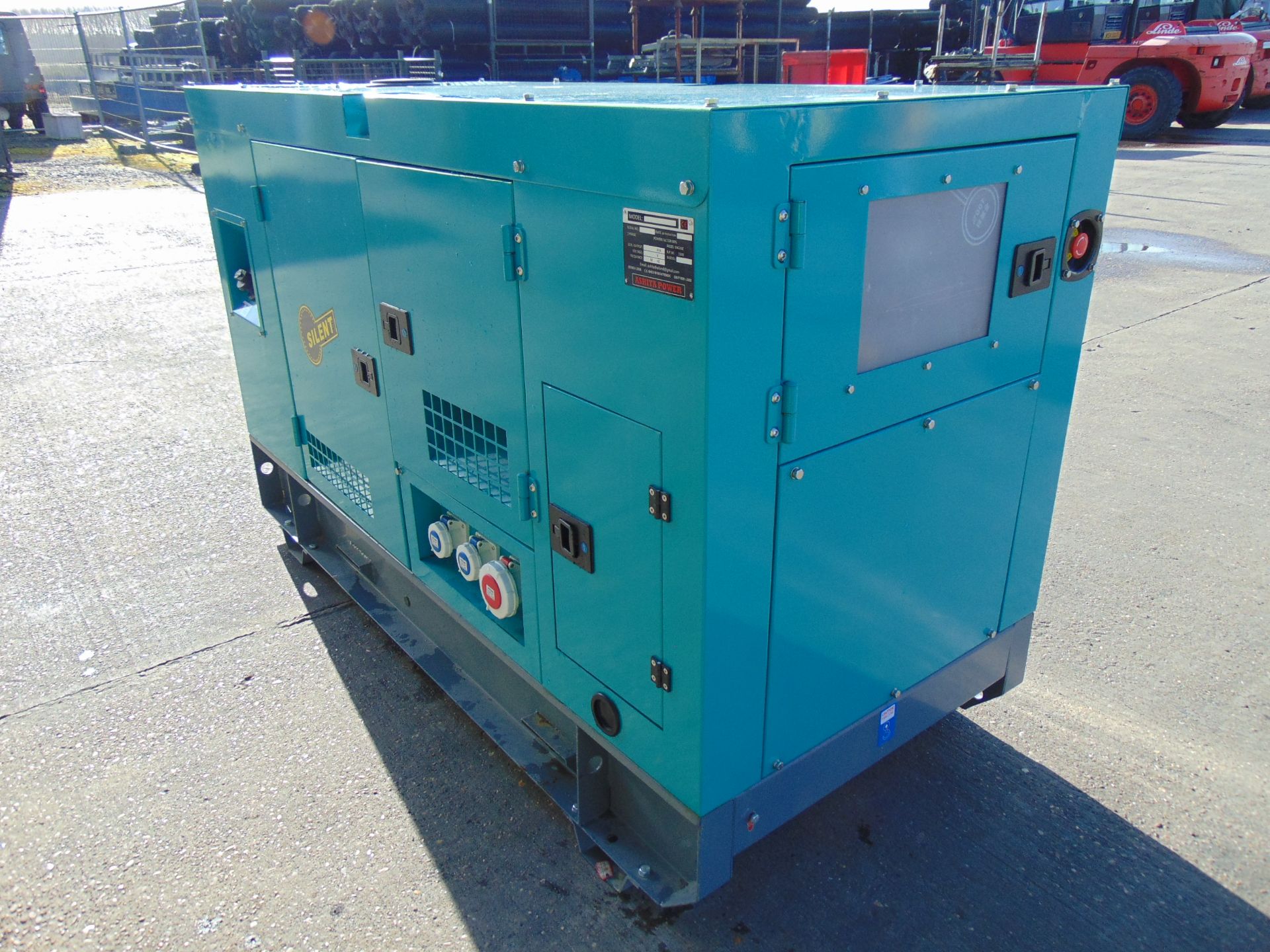 UNISSUED 50 KVA 3 Phase Silent Diesel Generator. - Image 3 of 18