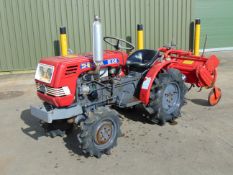 Shibaura SU1341 4WD Compact Tractor c/w Rotovator ONLY 660 HOURS!!!