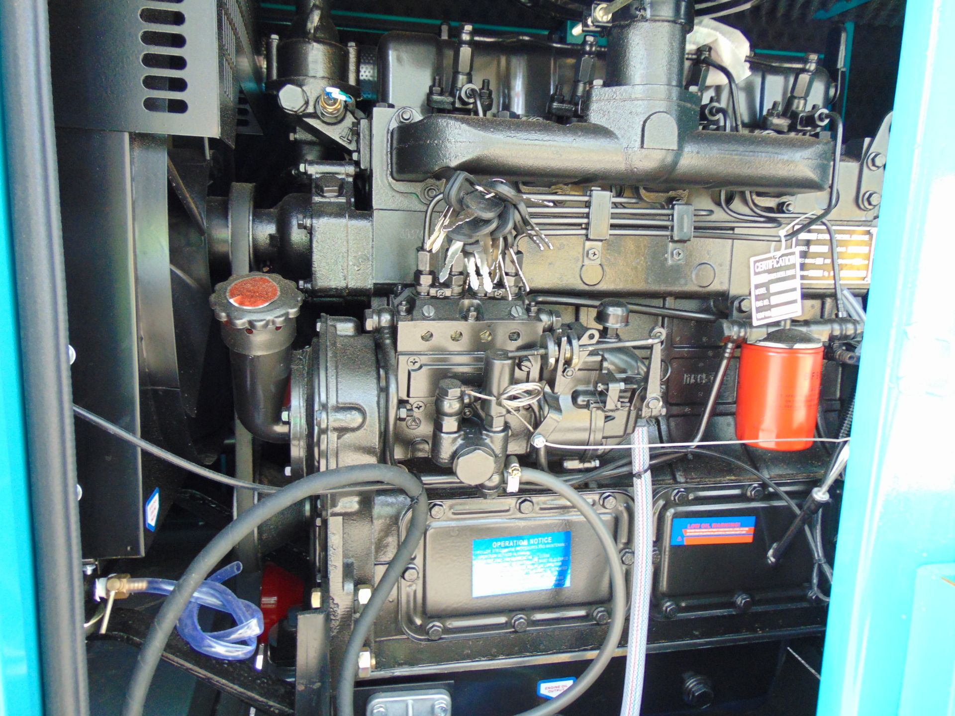 UNISSUED 50 KVA 3 Phase Silent Diesel Generator. - Image 12 of 18